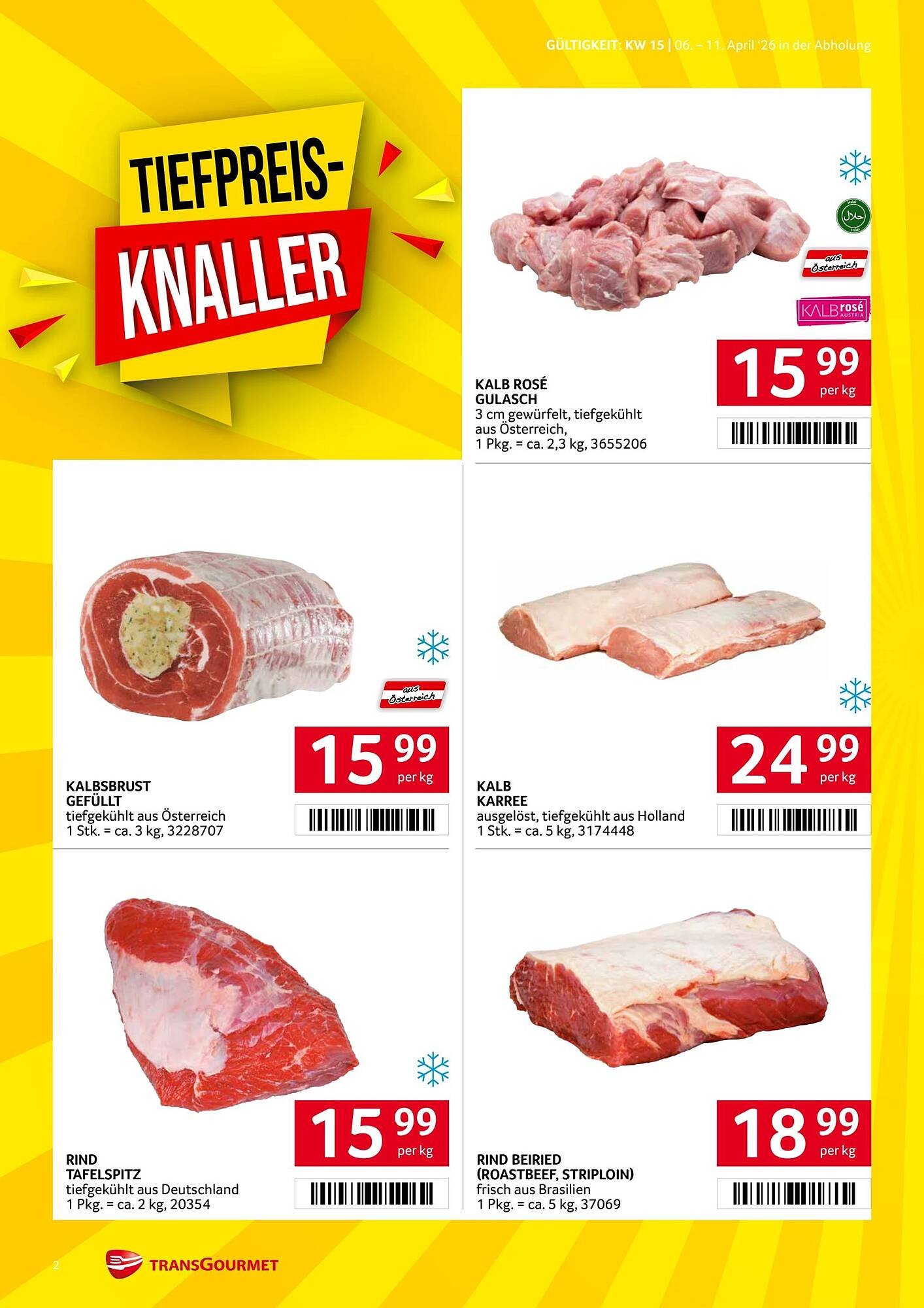 Transgourmet Flugblatt