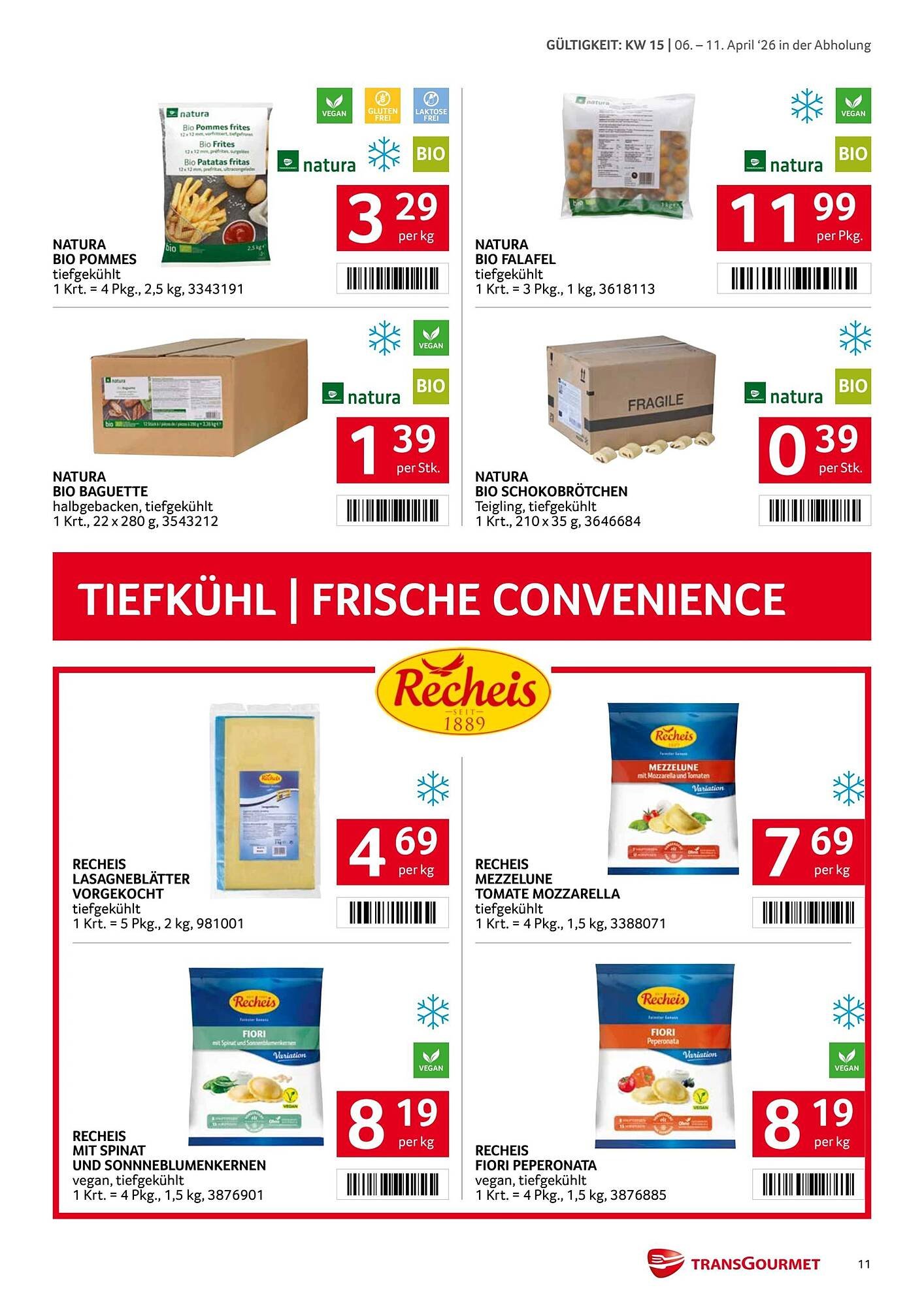 Transgourmet Flugblatt