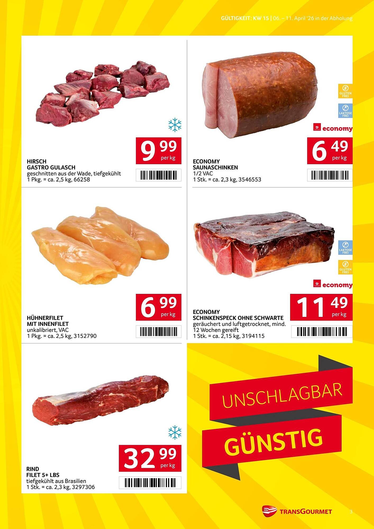 Transgourmet Flugblatt