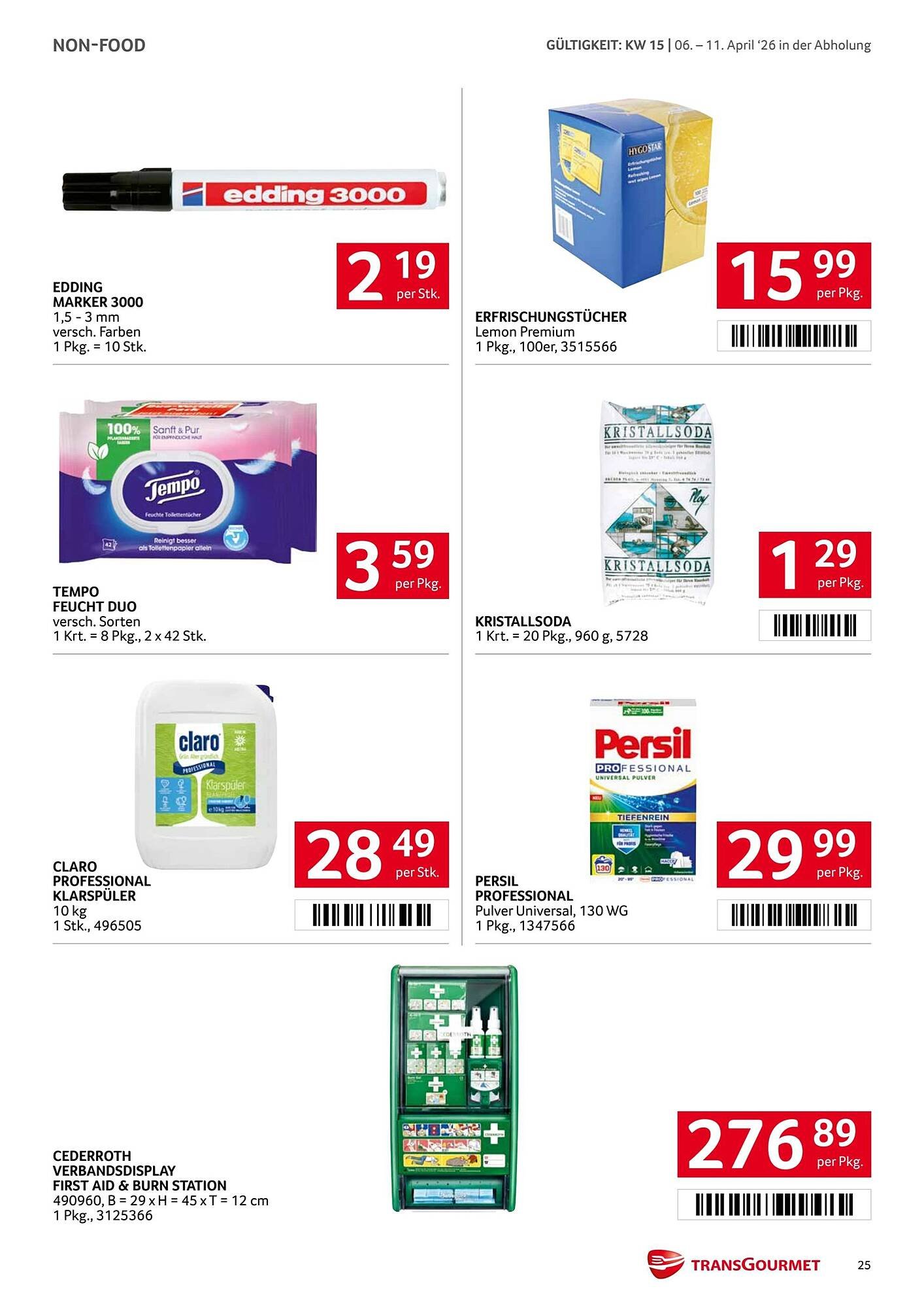 Transgourmet Flugblatt