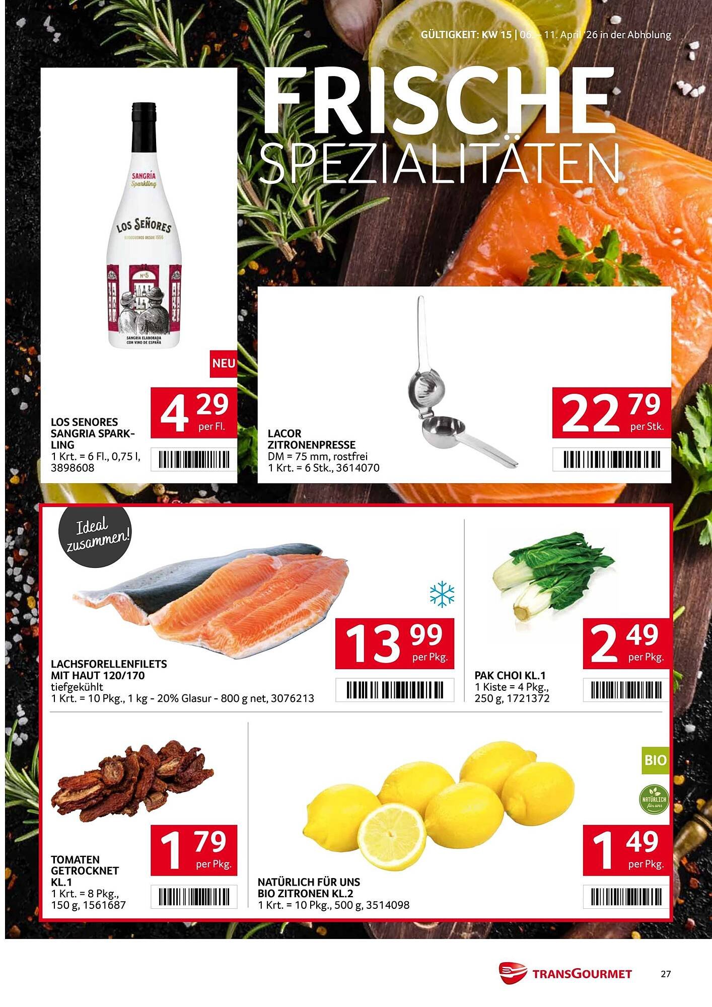 Transgourmet Flugblatt