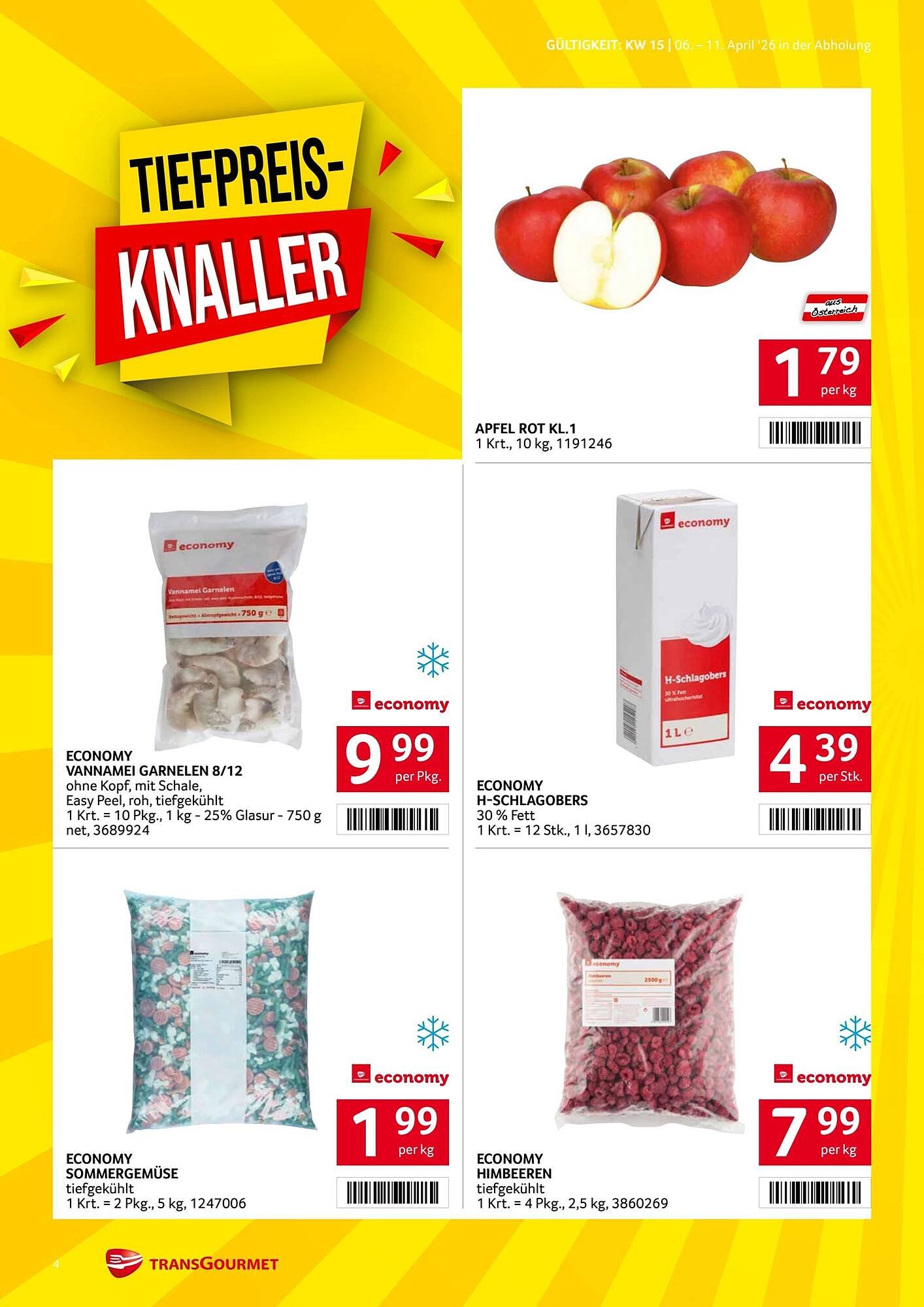 Transgourmet Flugblatt