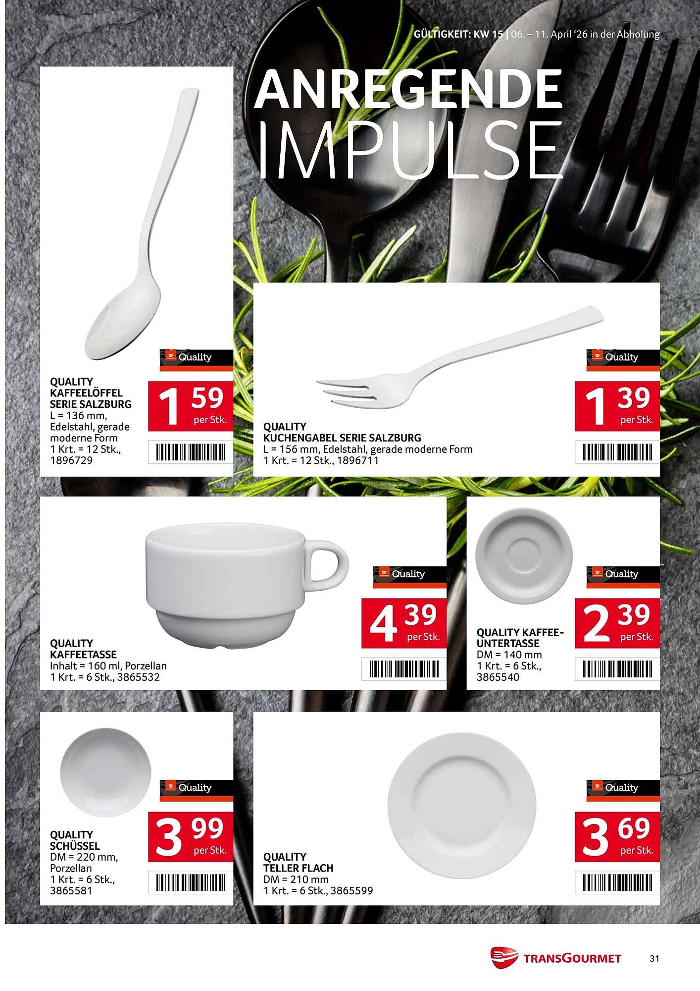 Transgourmet Flugblatt