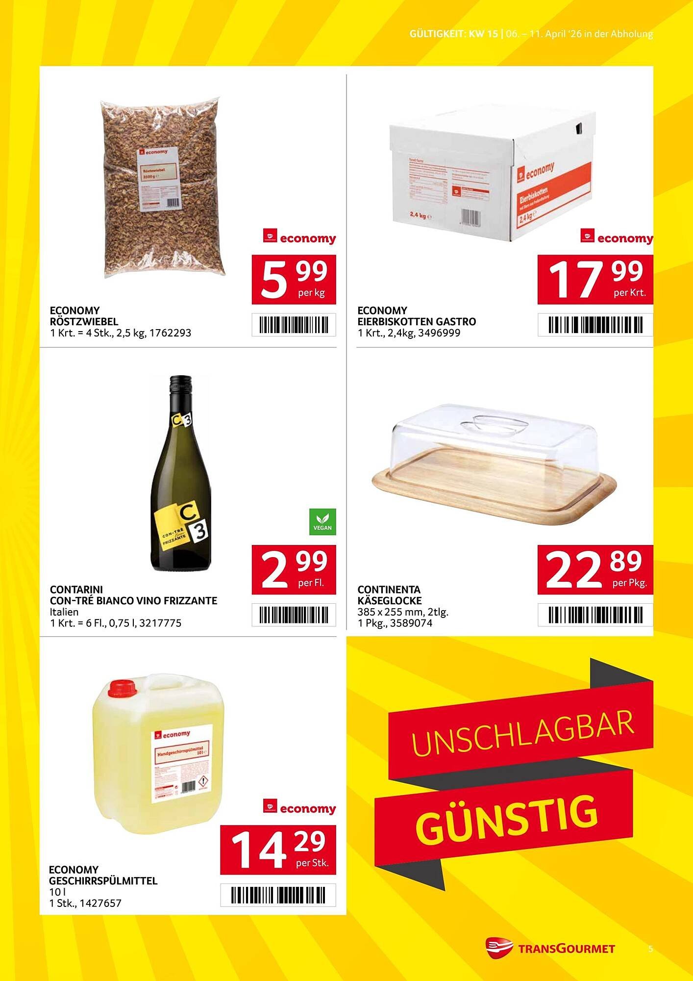 Transgourmet Flugblatt