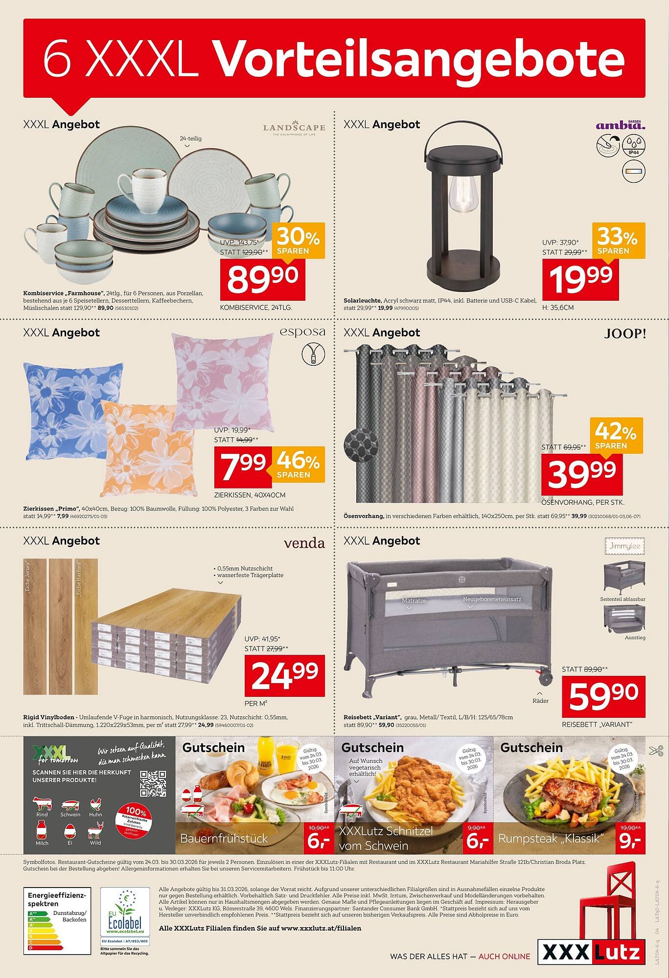 XXXLutz Prospekt