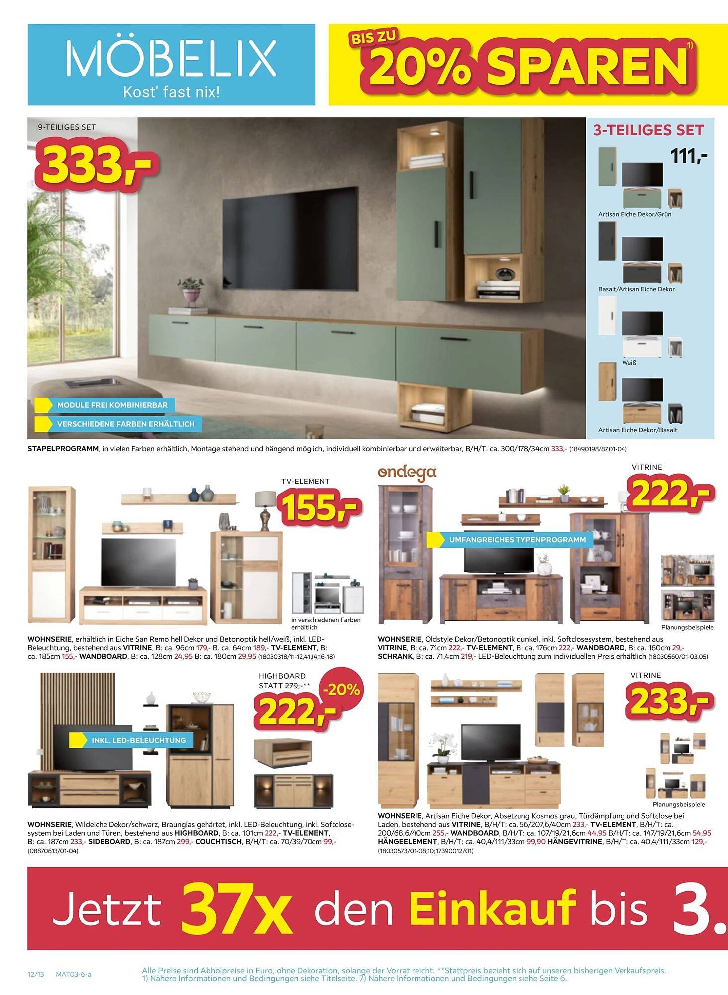 Möbelix Prospekt