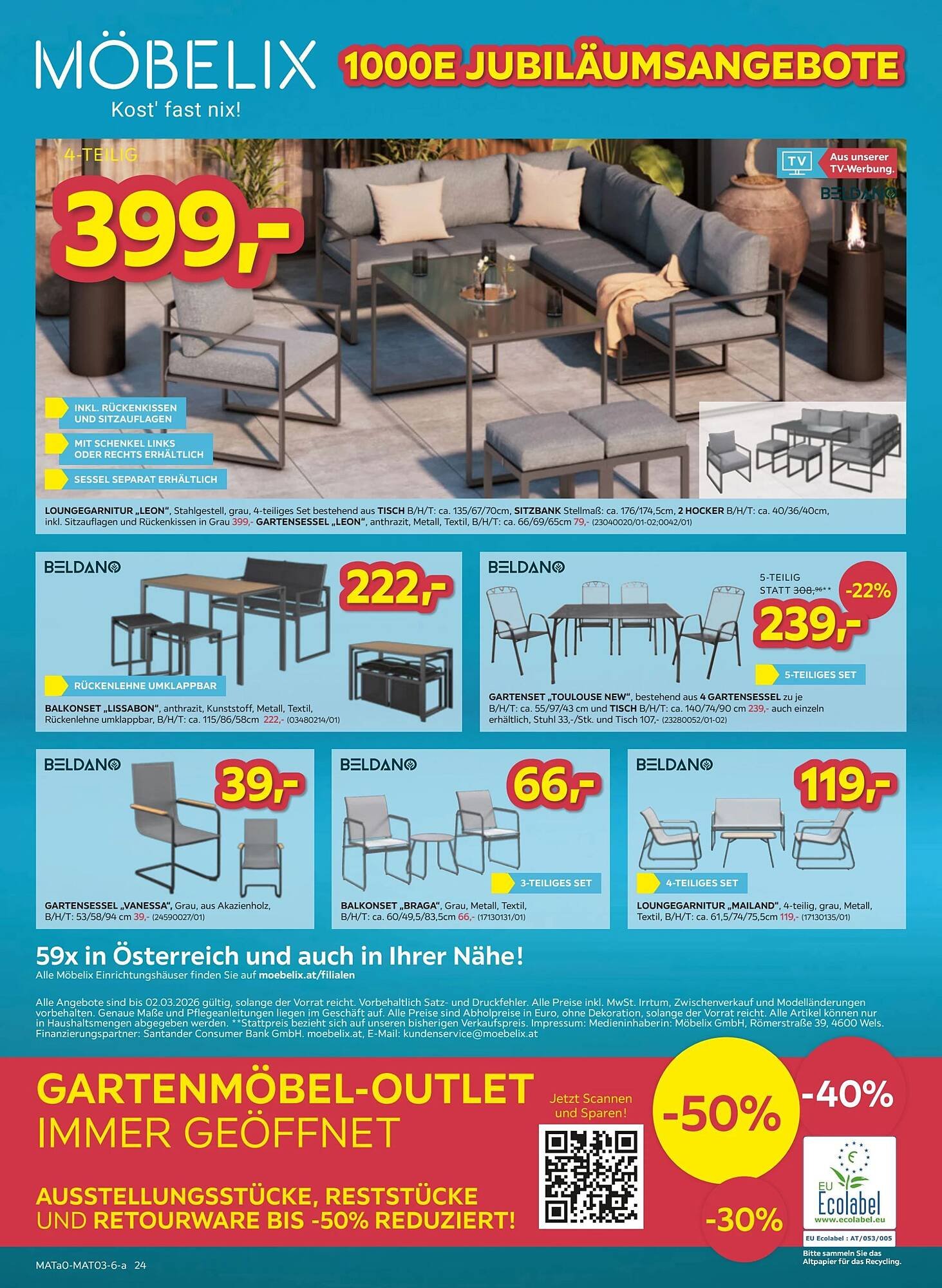 Möbelix Prospekt