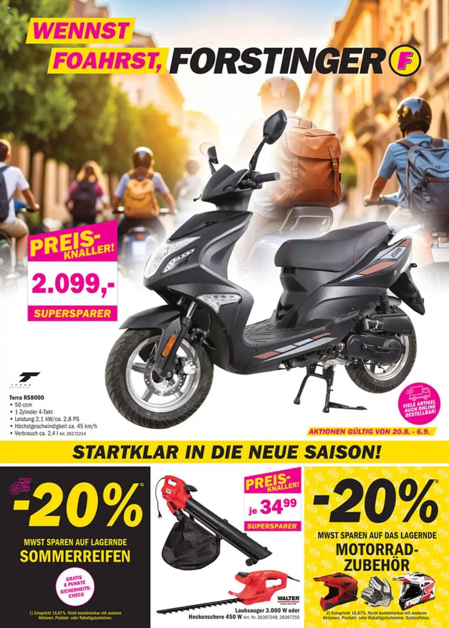 Forstinger Flugblatt (2025-08-20 - 2025-09-06) | 1