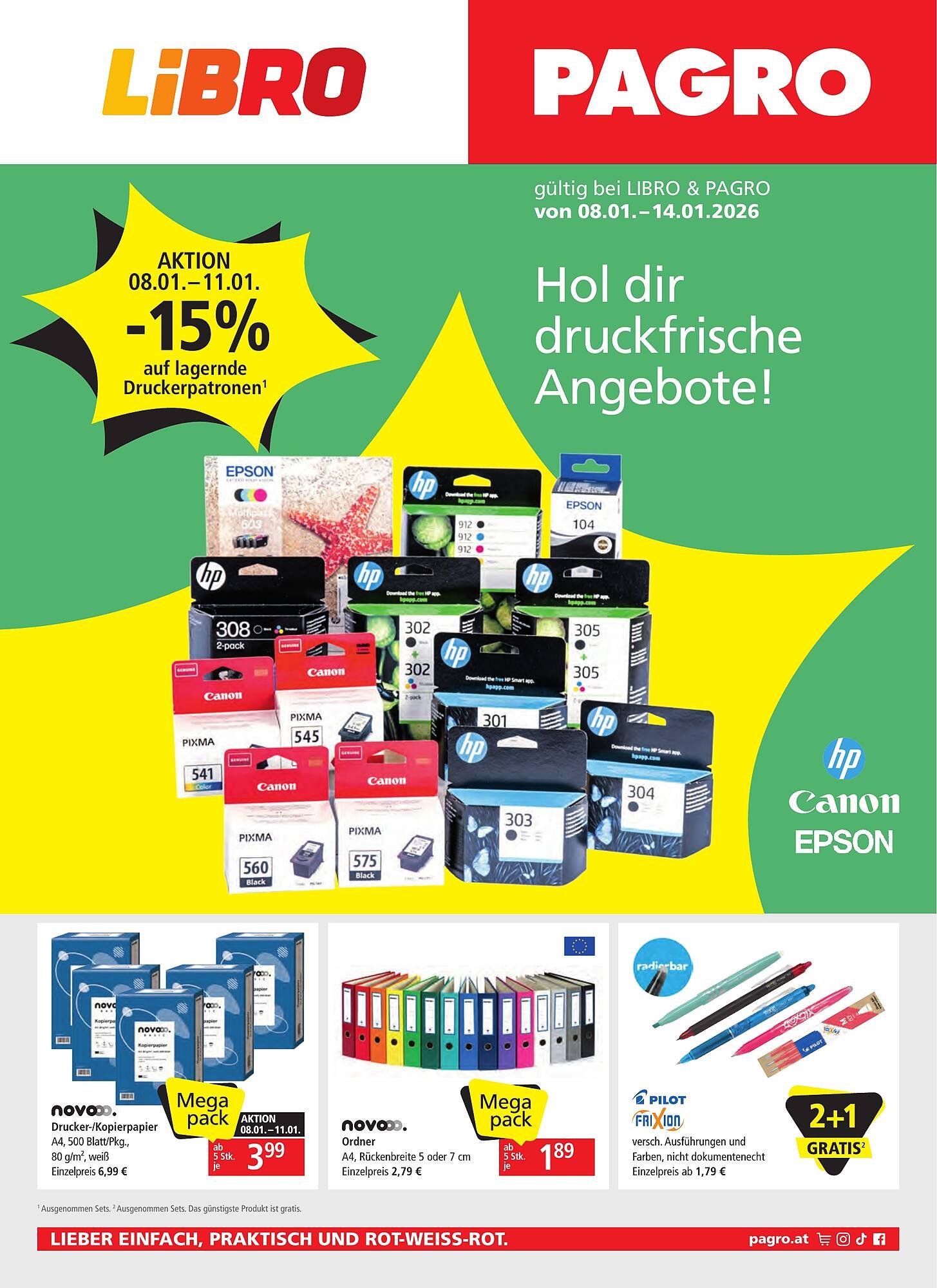 Pagro Diskont Flugblatt