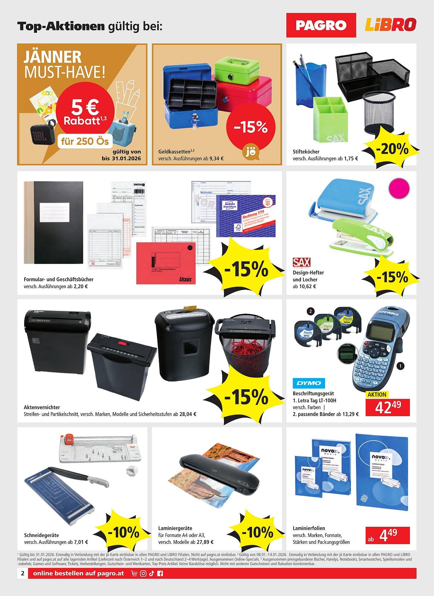 Pagro Diskont Flugblatt