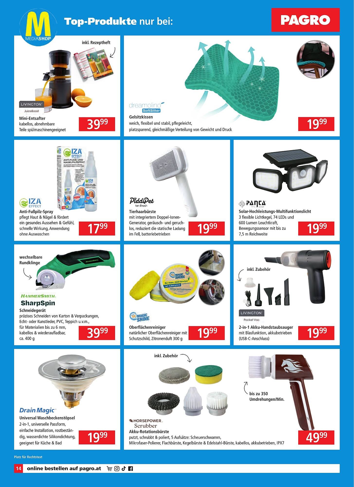 Pagro Diskont Flugblatt