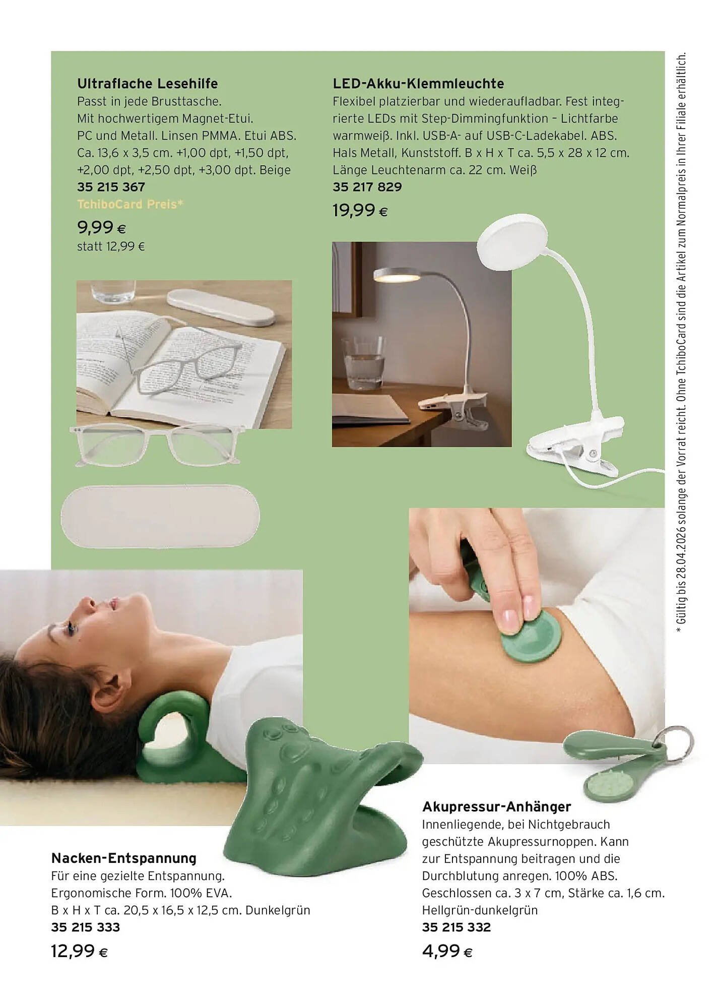 Tchibo Eduscho Flugblatt