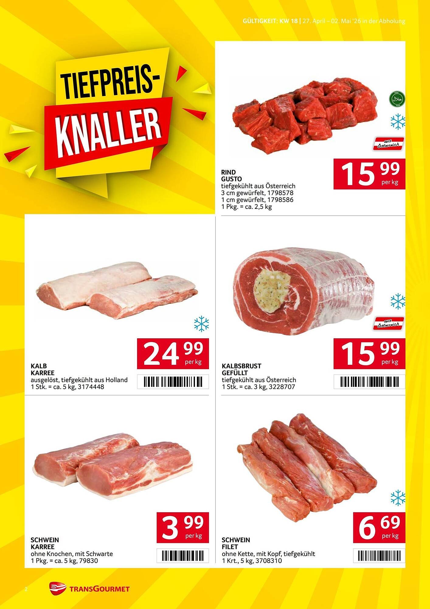 Transgourmet Flugblatt