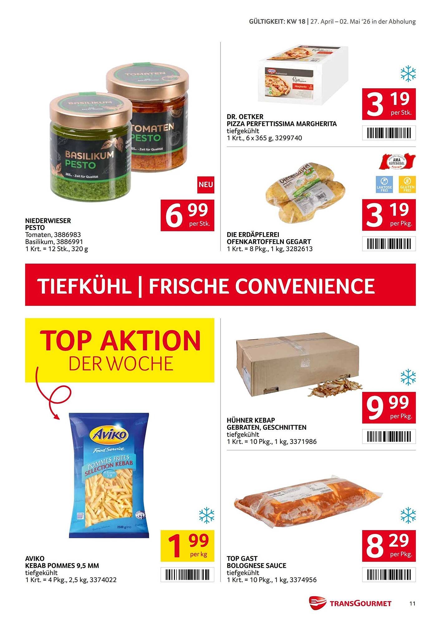 Transgourmet Flugblatt