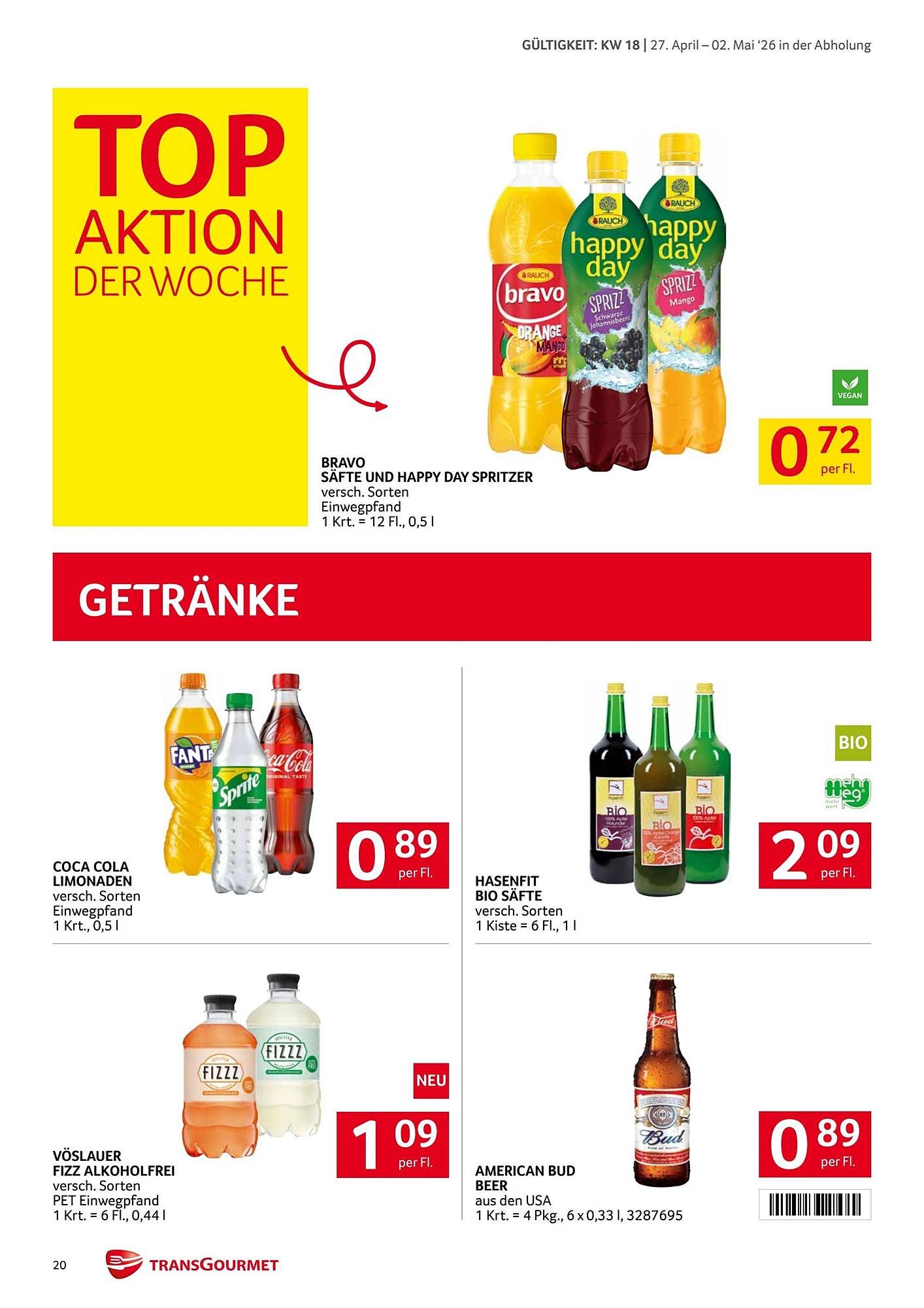 Transgourmet Flugblatt