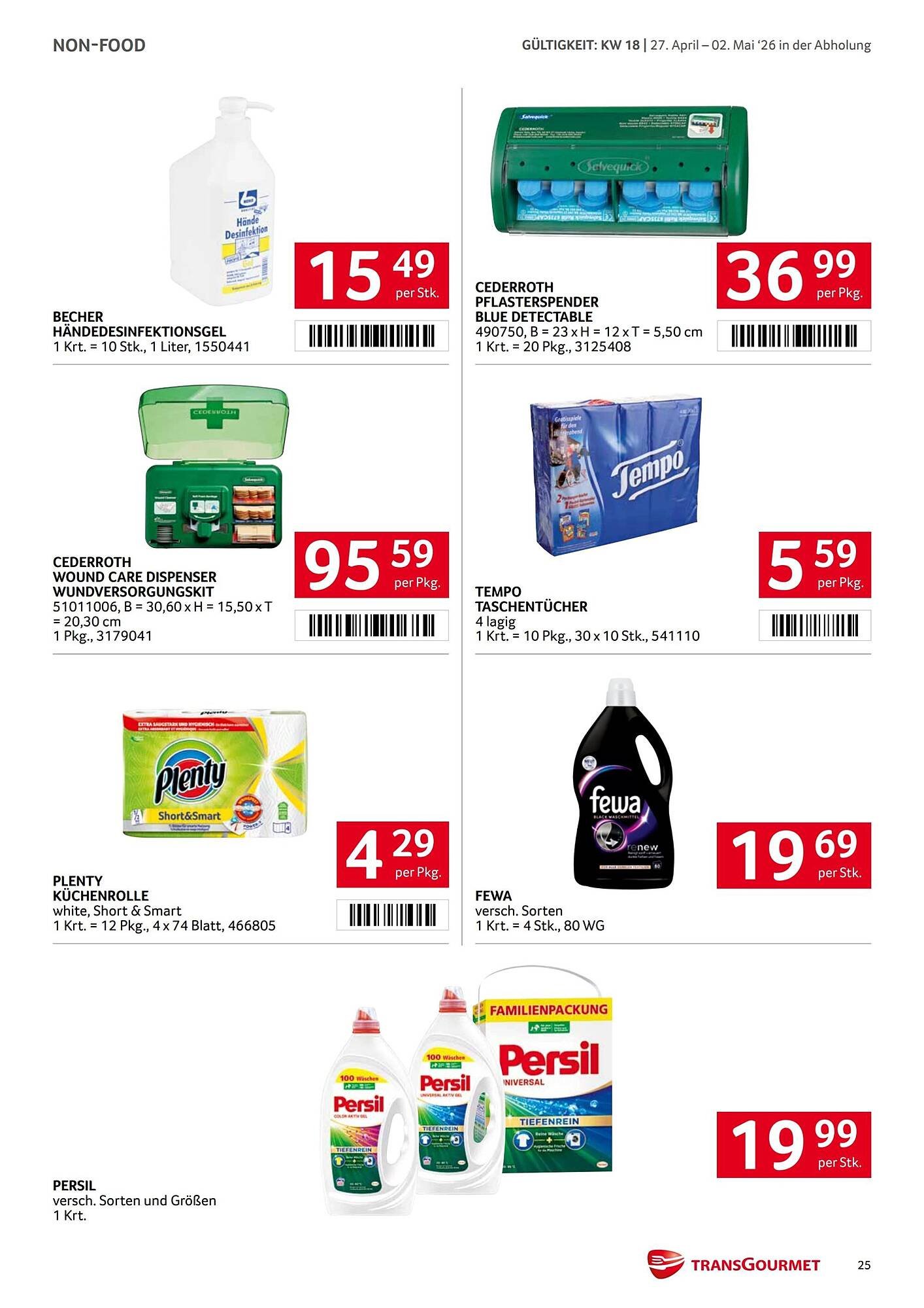 Transgourmet Flugblatt