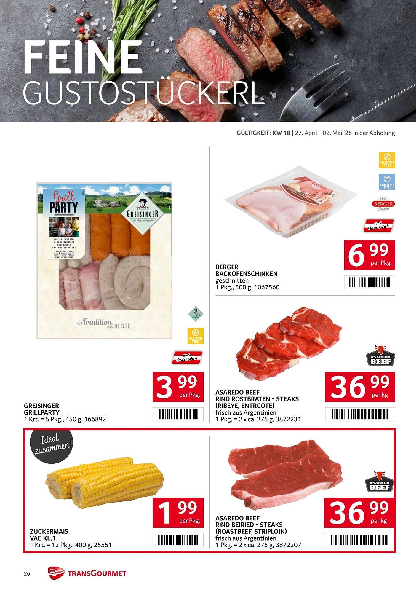 Transgourmet Flugblatt