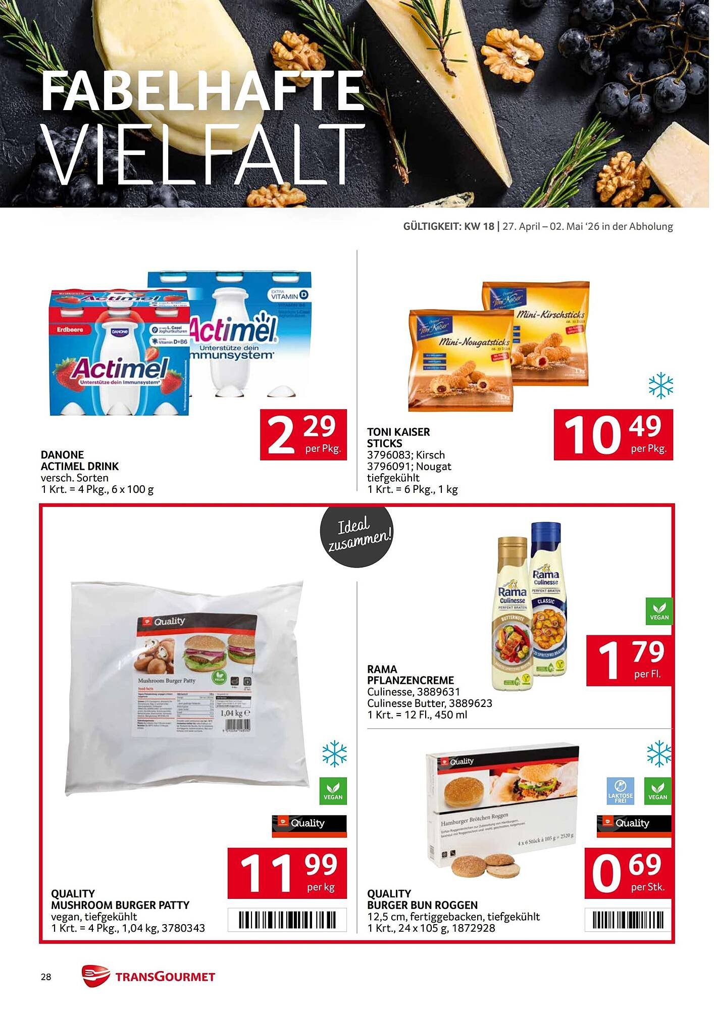 Transgourmet Flugblatt
