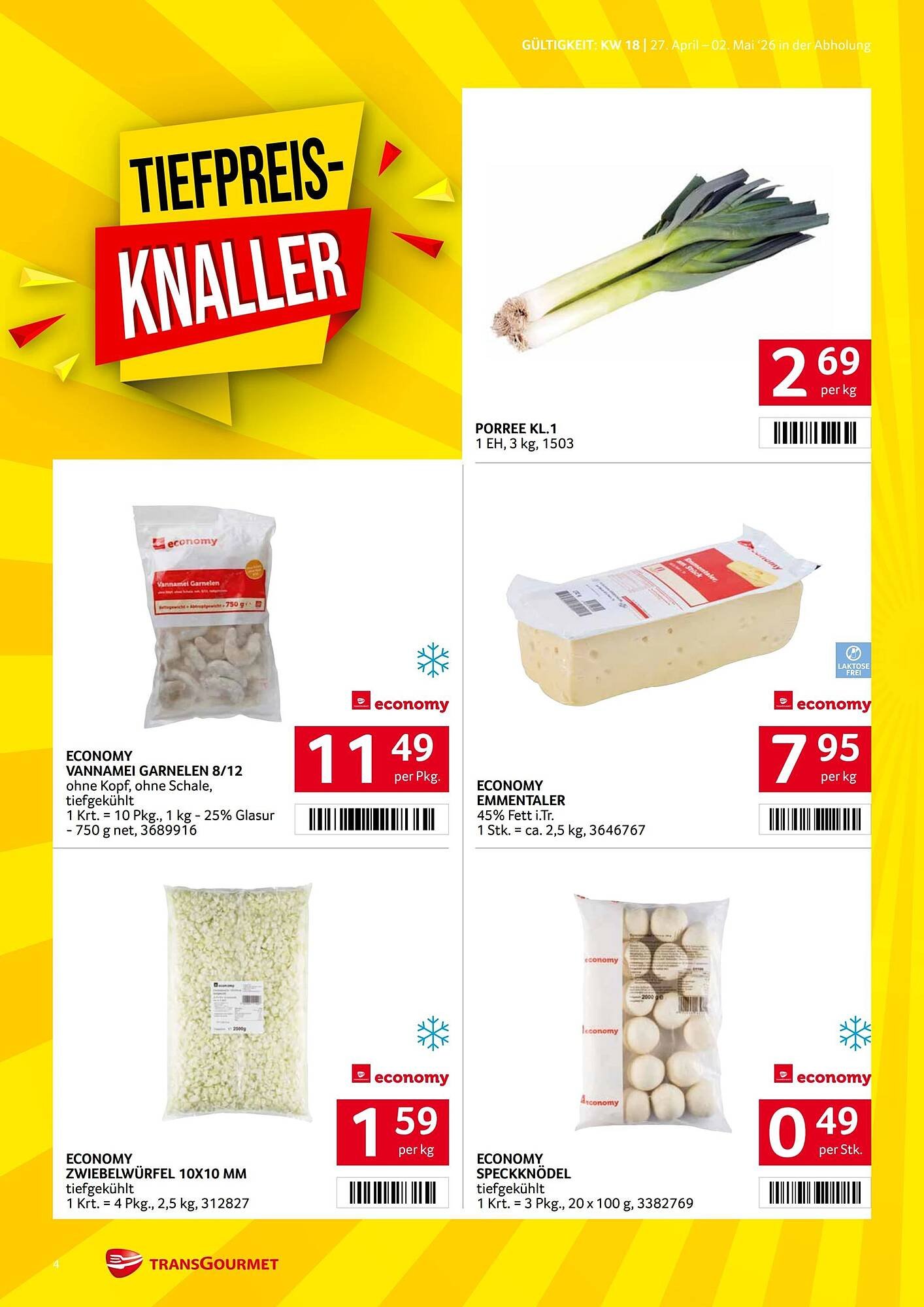 Transgourmet Flugblatt