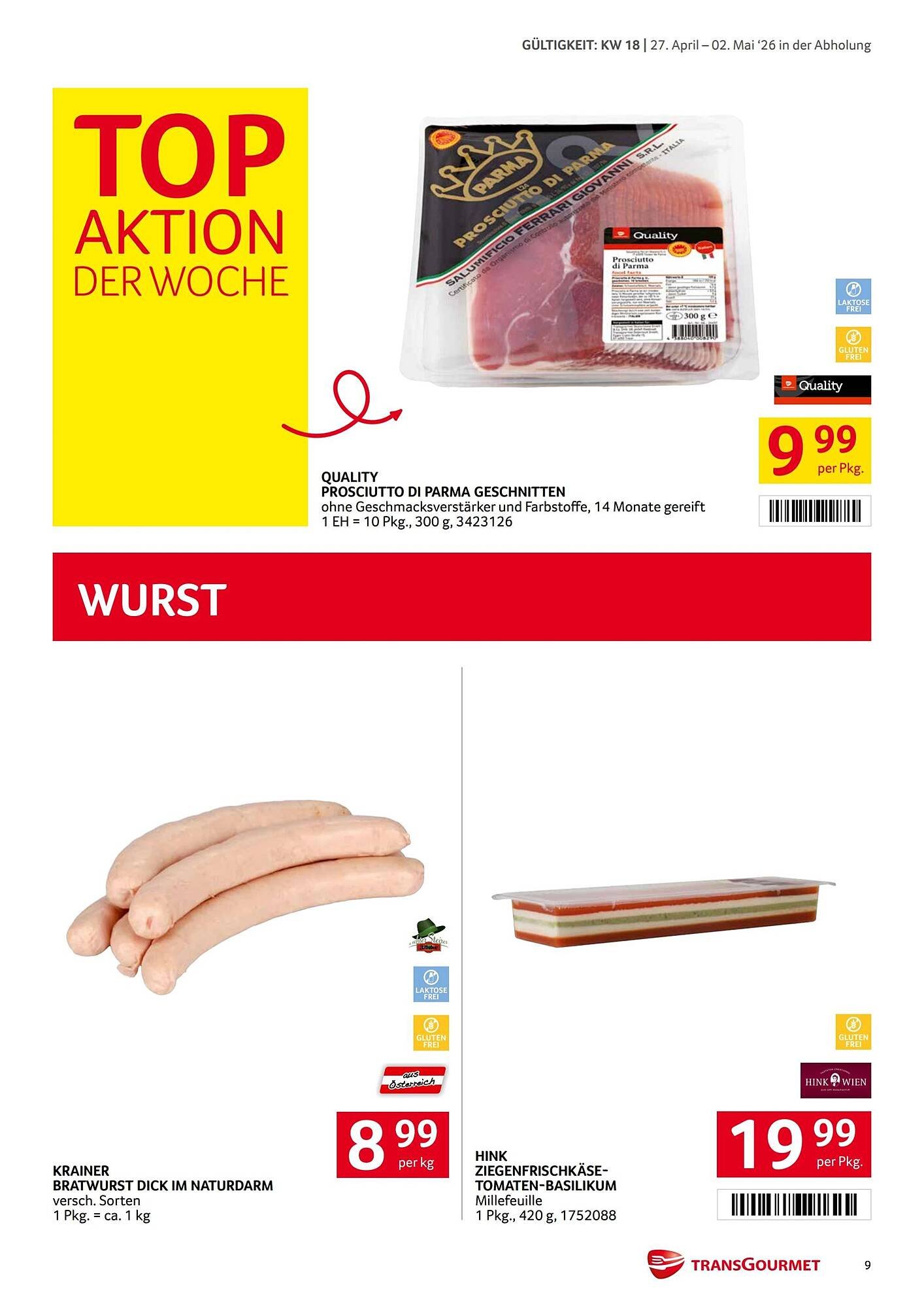 Transgourmet Flugblatt