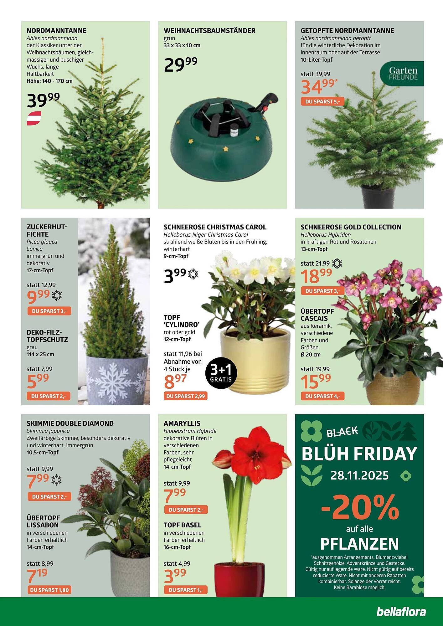 Bellaflora Flugblatt