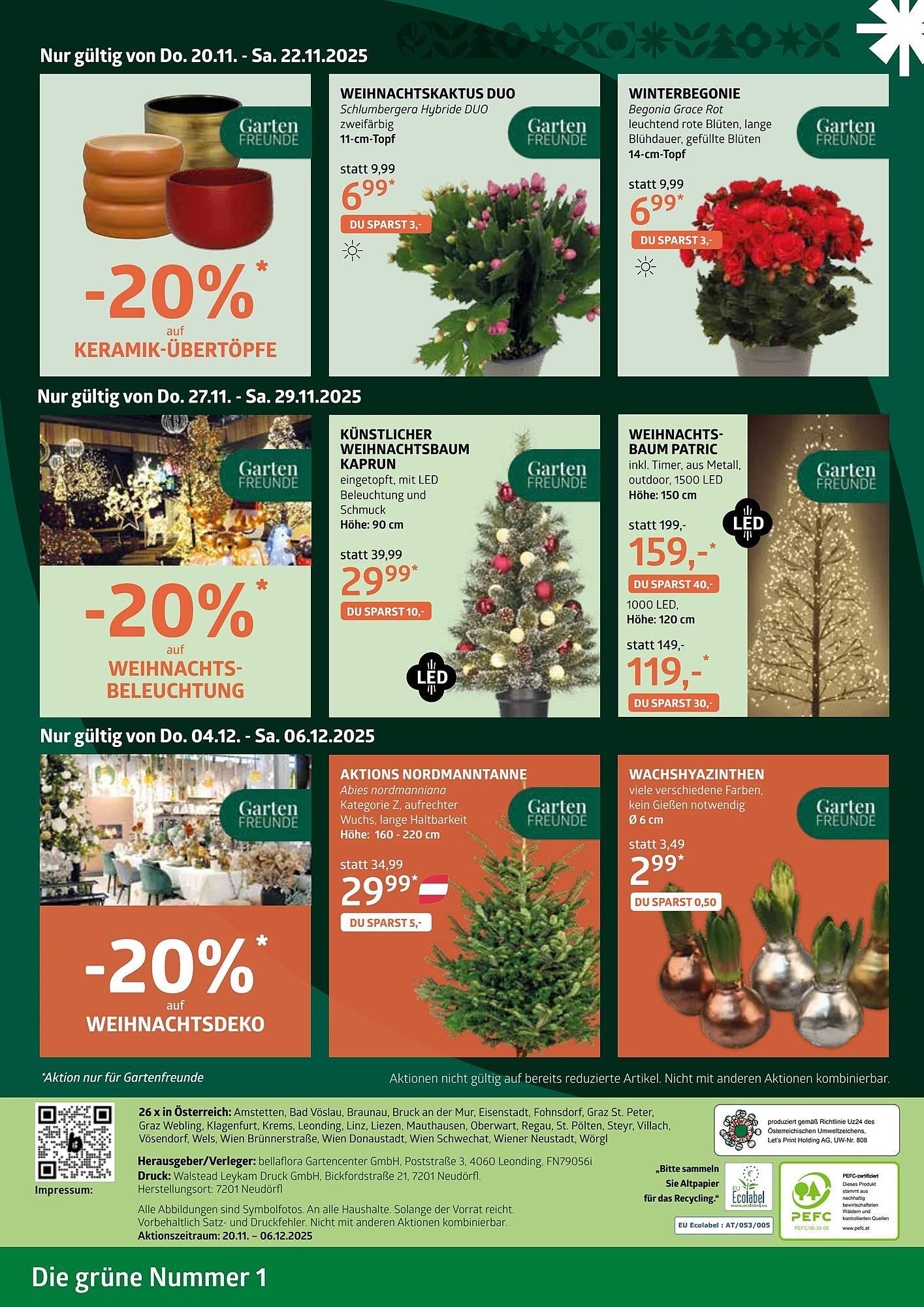 Bellaflora Flugblatt