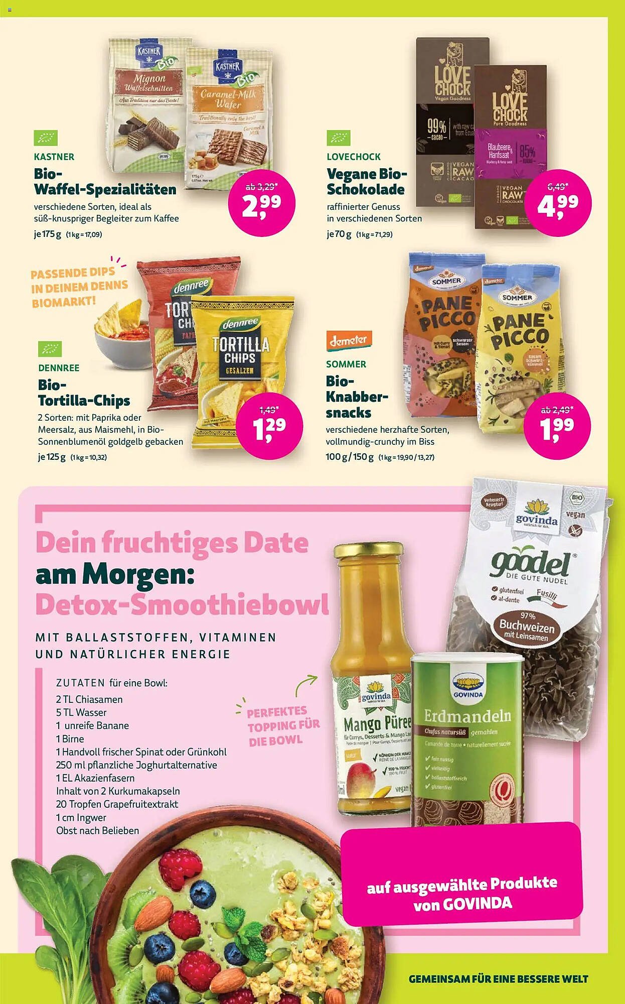 Denn's Biomarkt Flugblatt