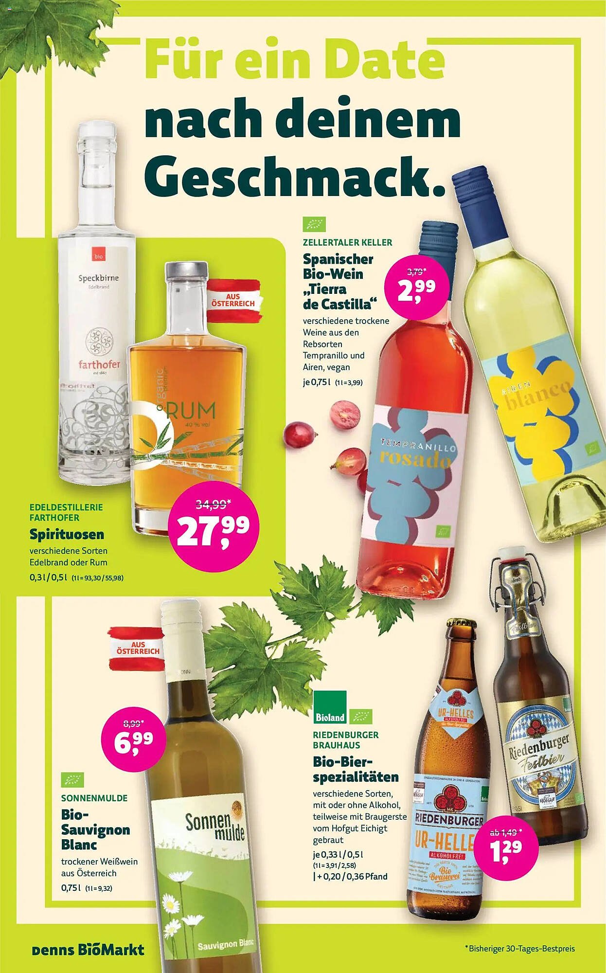 Denn's Biomarkt Flugblatt