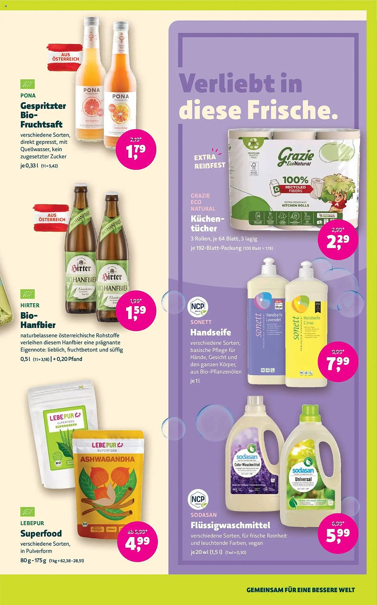 Denn's Biomarkt Flugblatt