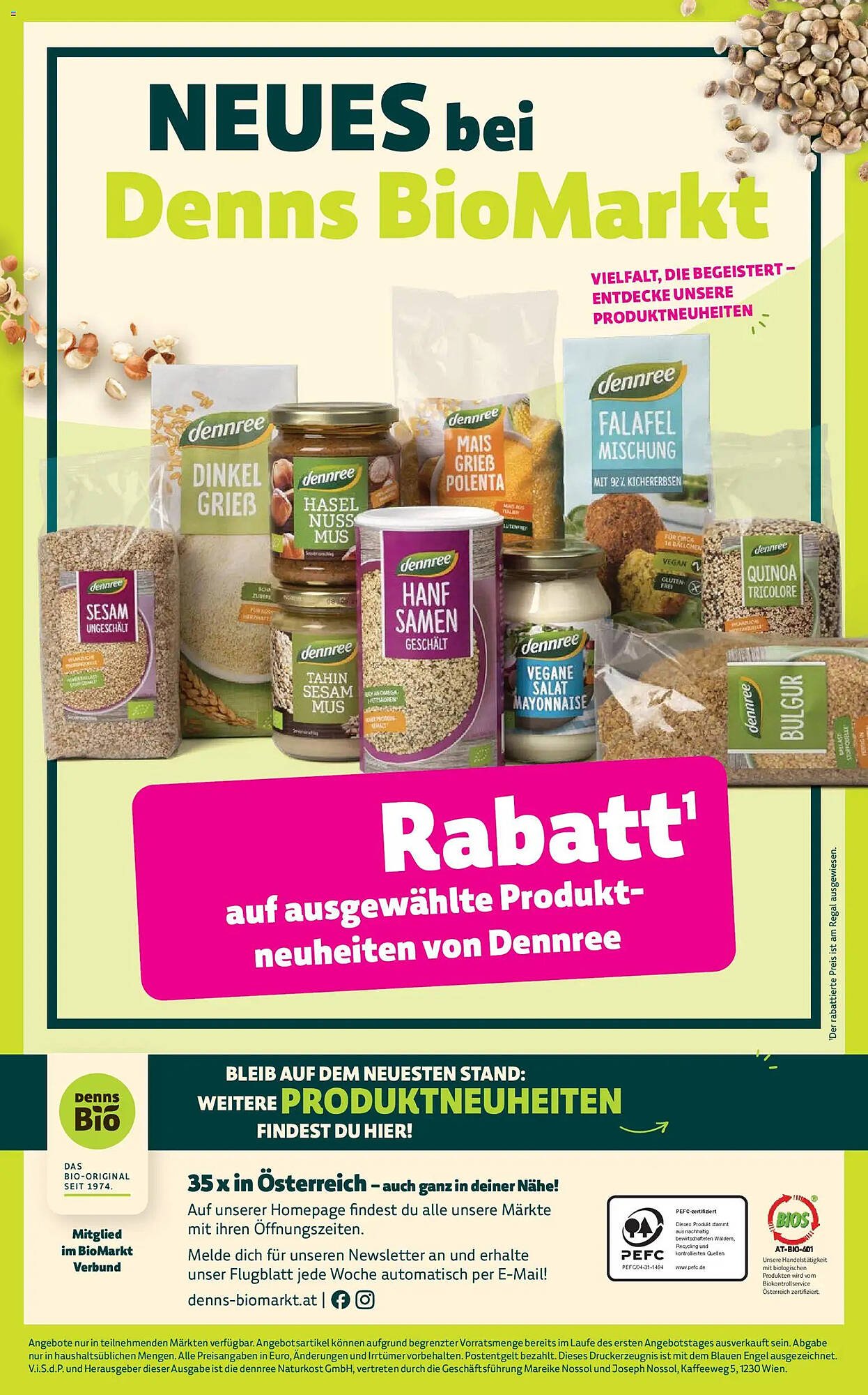 Denn's Biomarkt Flugblatt