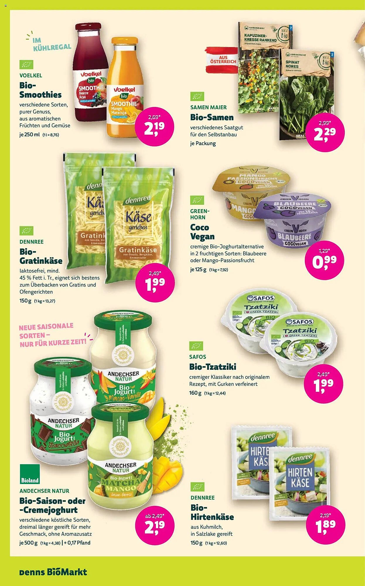 Denn's Biomarkt Flugblatt