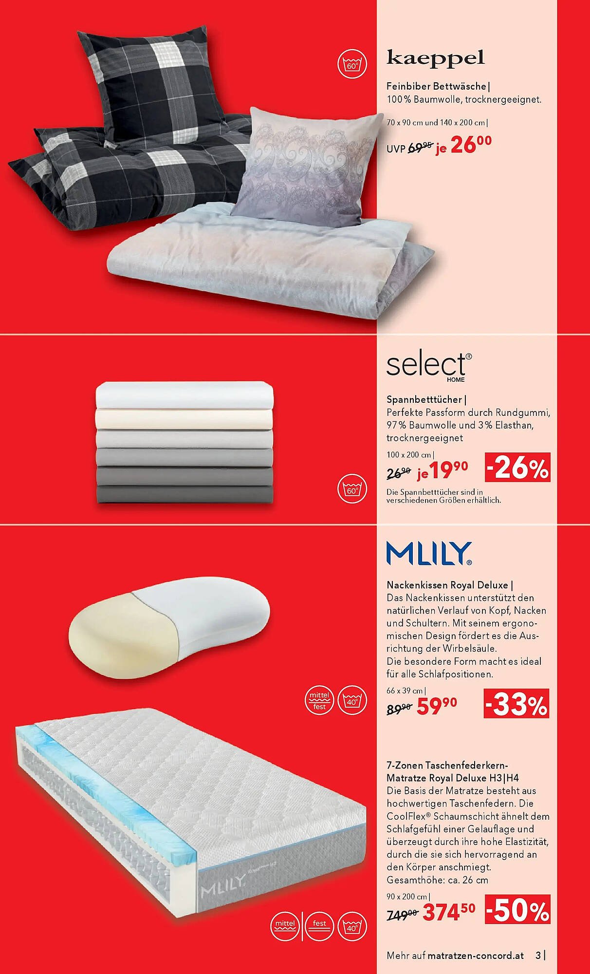 Matratzen Concord Prospekt