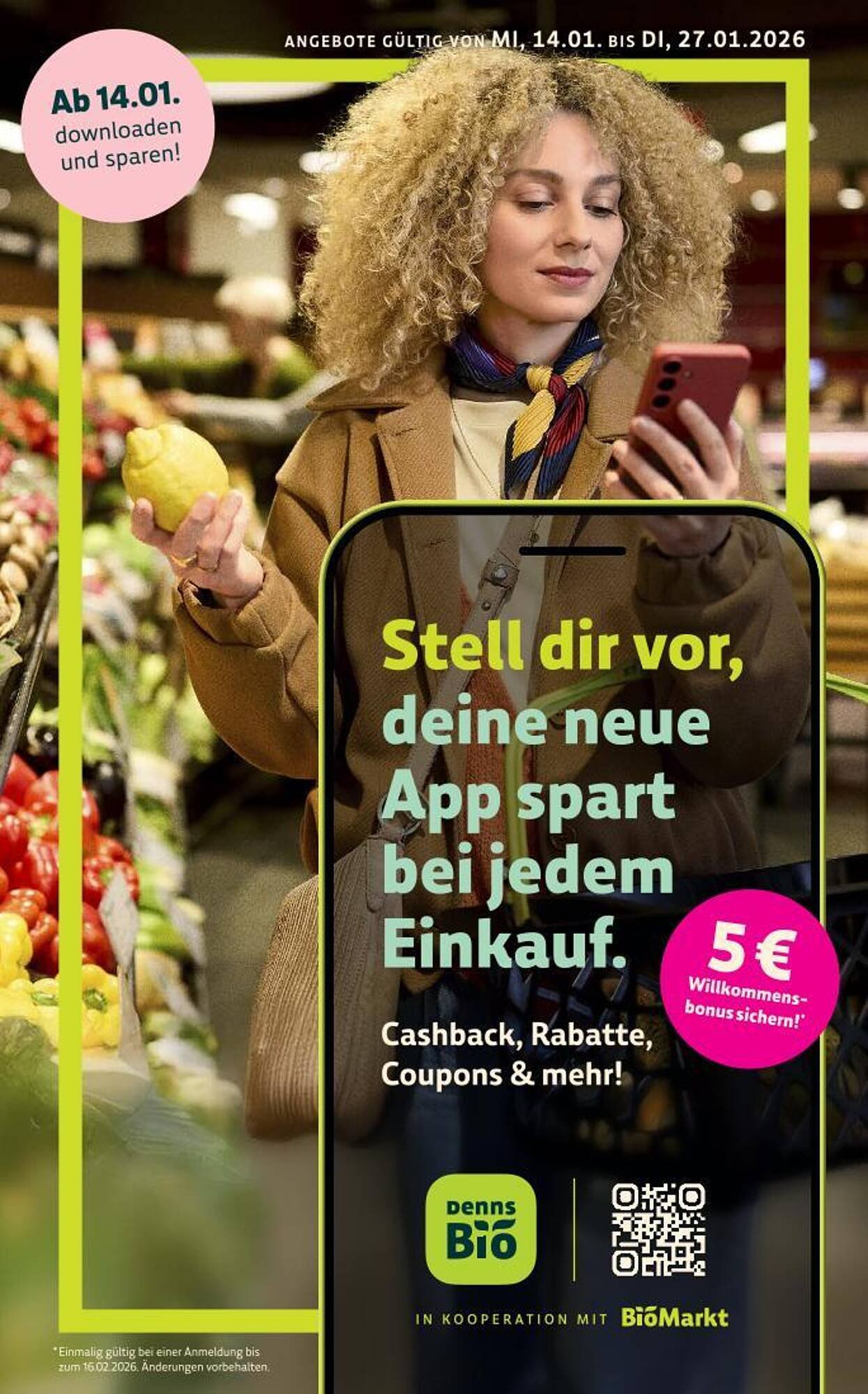 Denn's Biomarkt Flugblatt