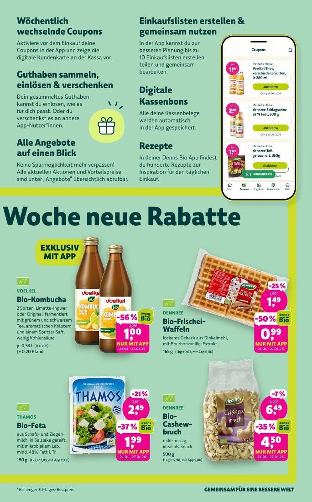 Denn's Biomarkt Flugblatt