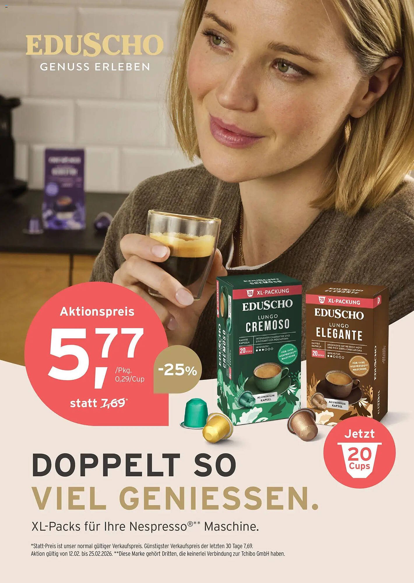 Tchibo Eduscho Flugblatt