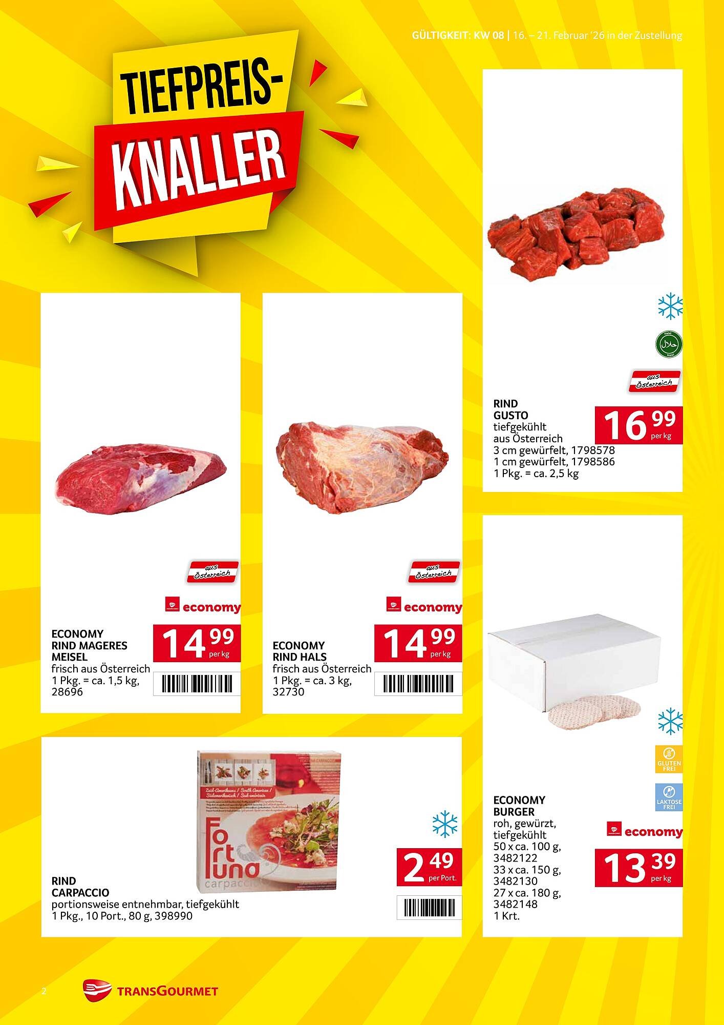 Transgourmet Flugblatt