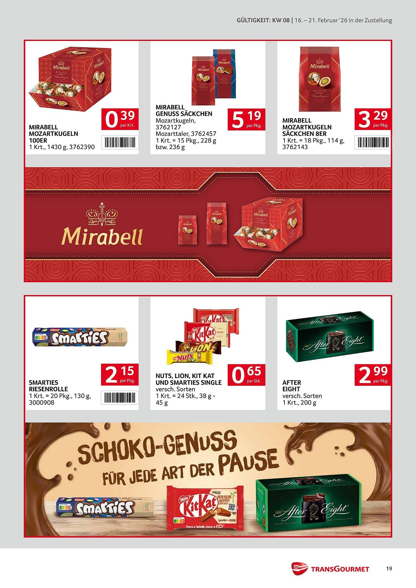 Transgourmet Flugblatt