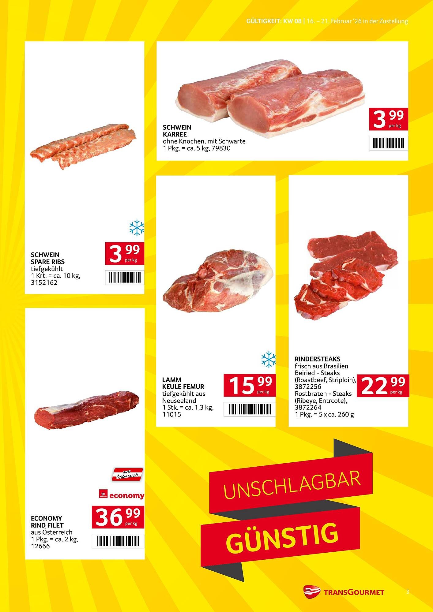 Transgourmet Flugblatt