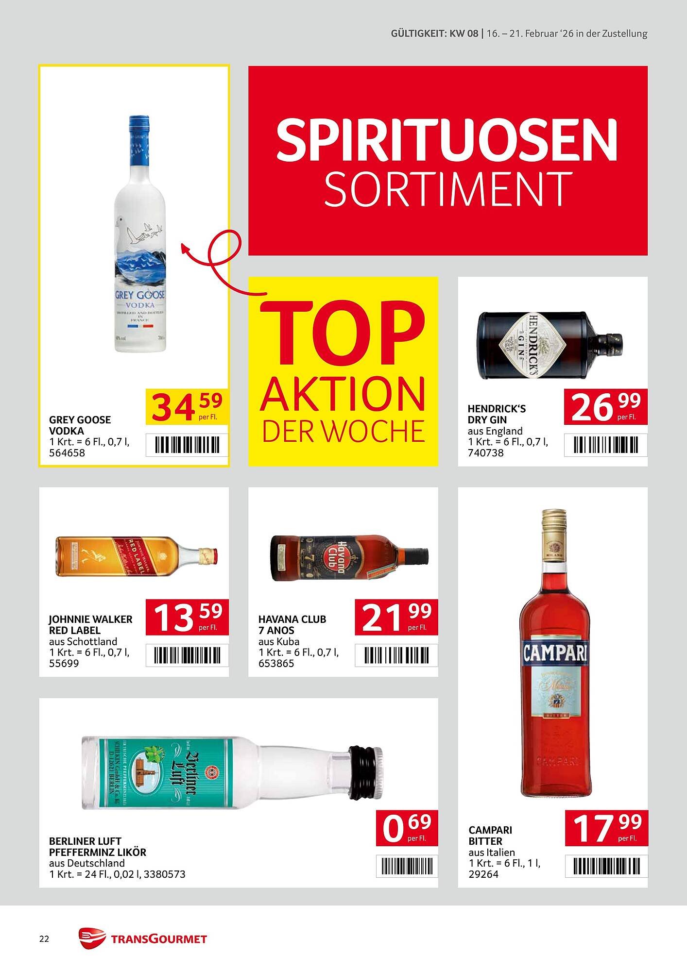 Transgourmet Flugblatt