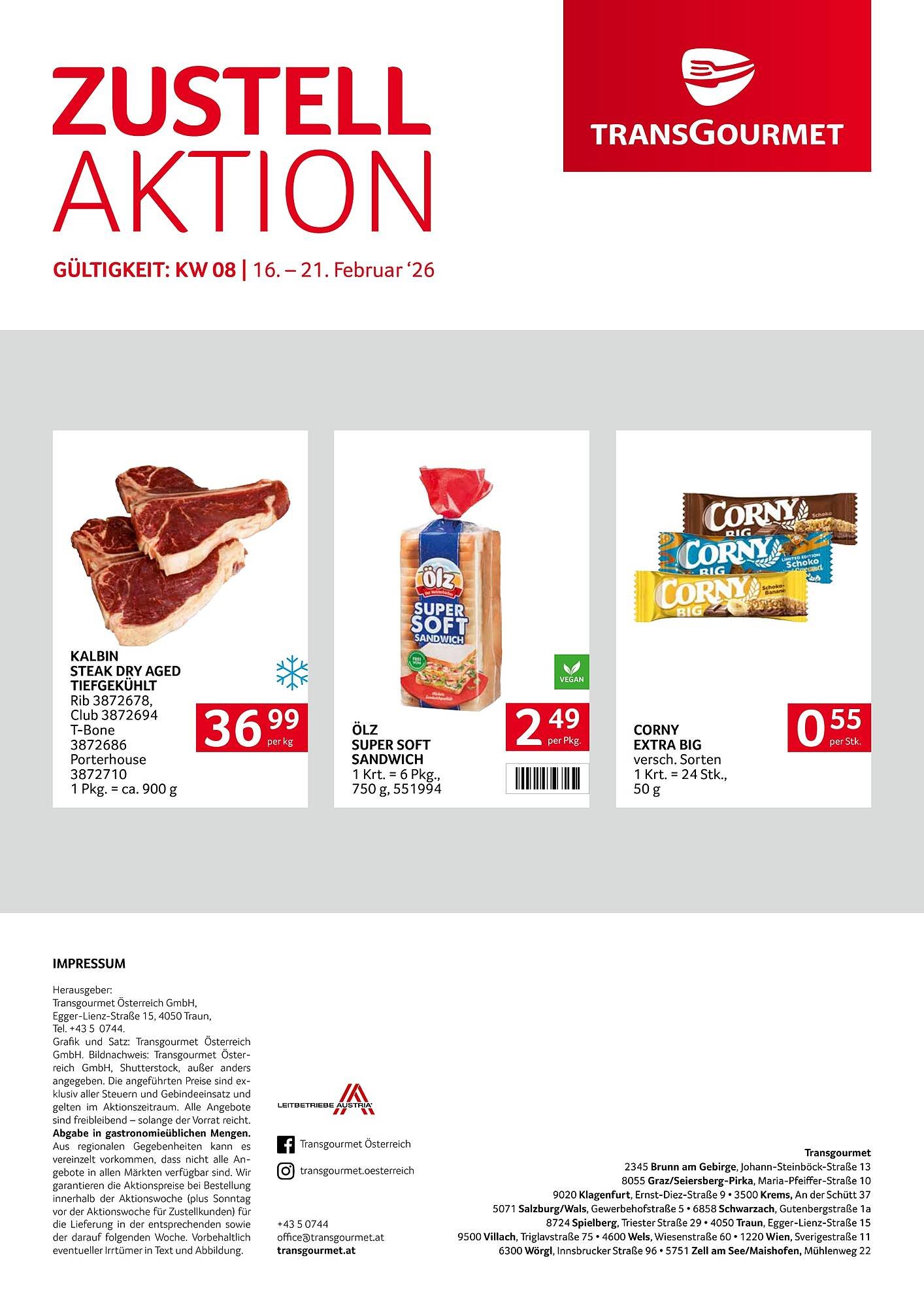 Transgourmet Flugblatt