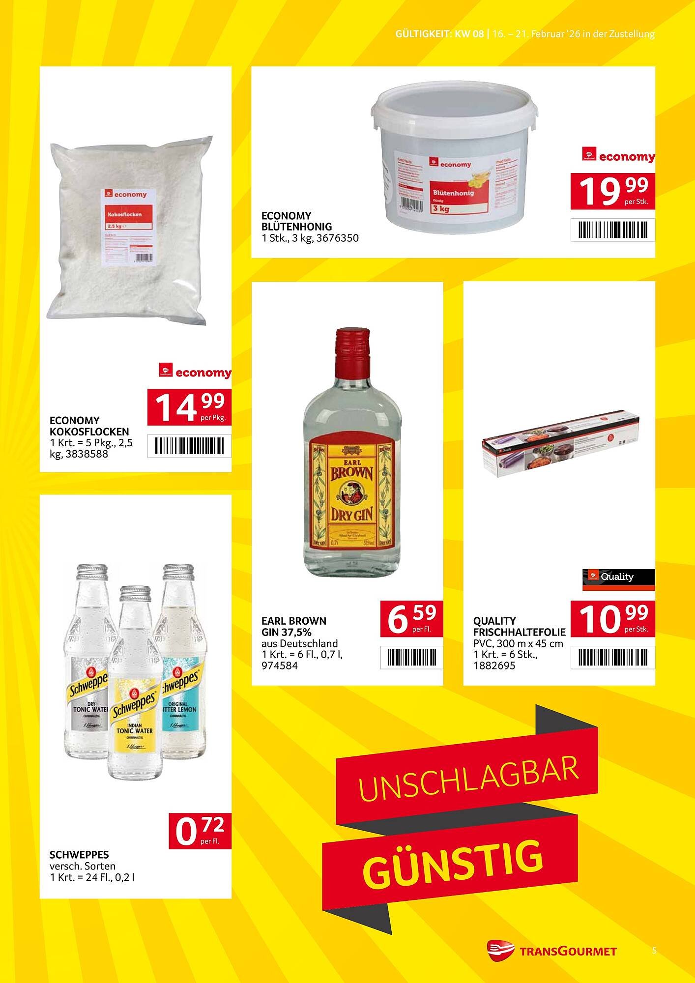 Transgourmet Flugblatt