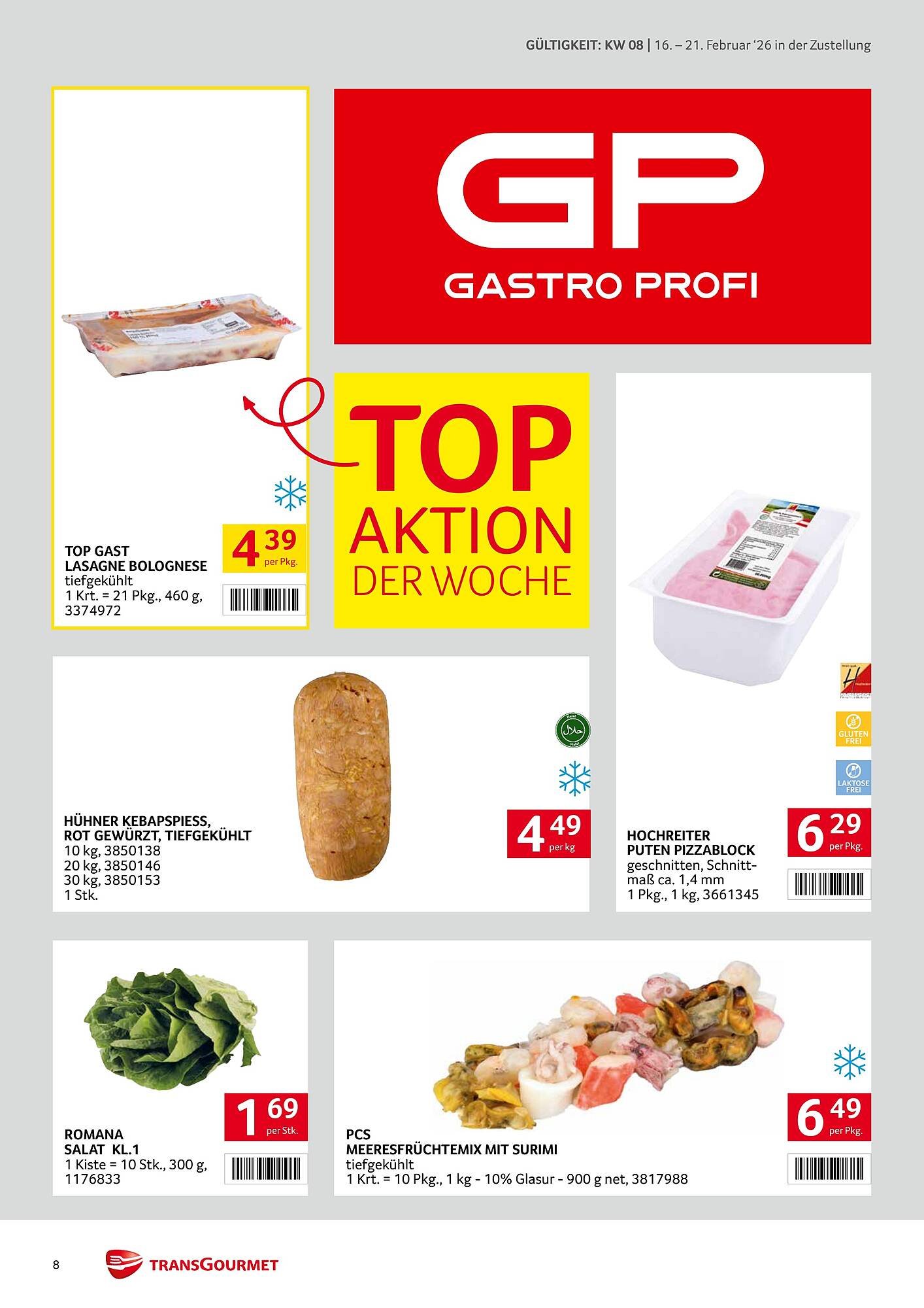 Transgourmet Flugblatt