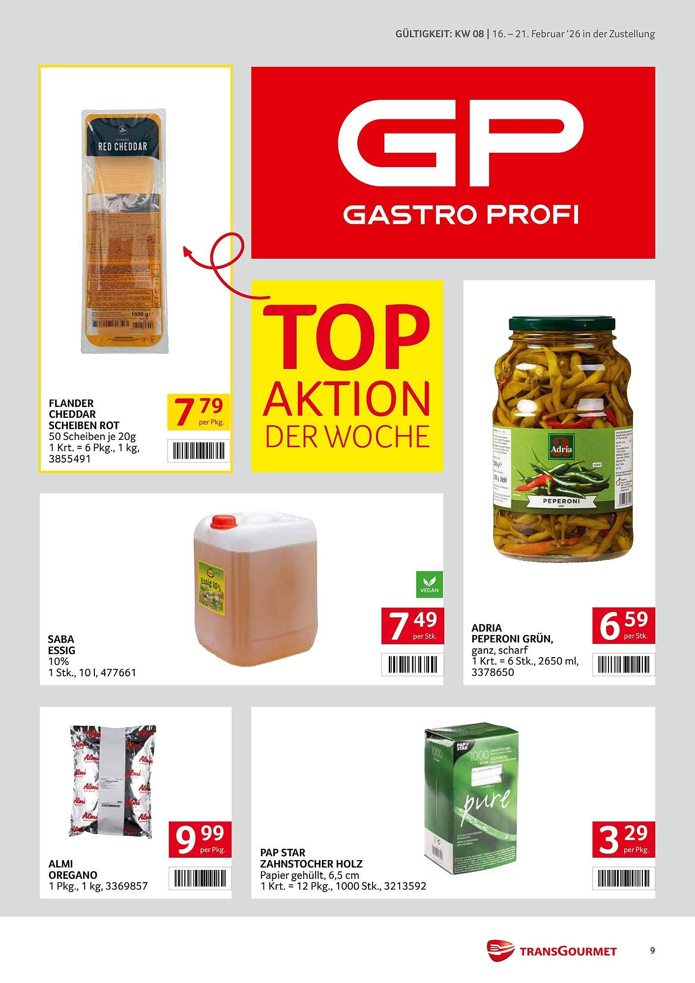 Transgourmet Flugblatt