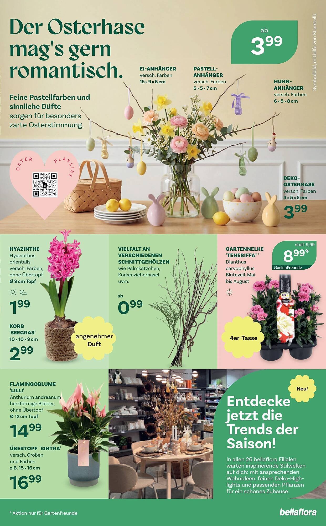 Bellaflora Flugblatt