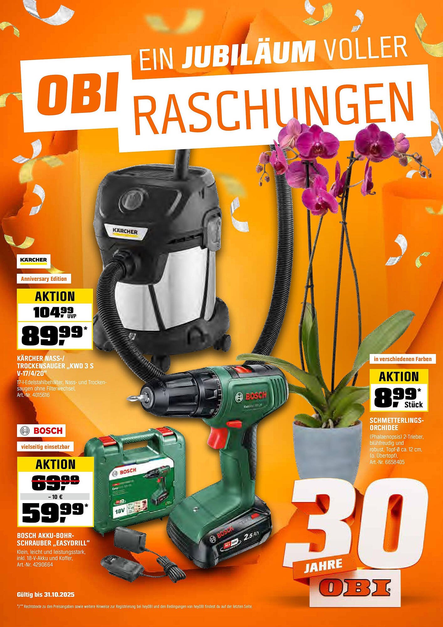 OBI Flugblatt (2025-10-16 - 2025-10-31) | 1