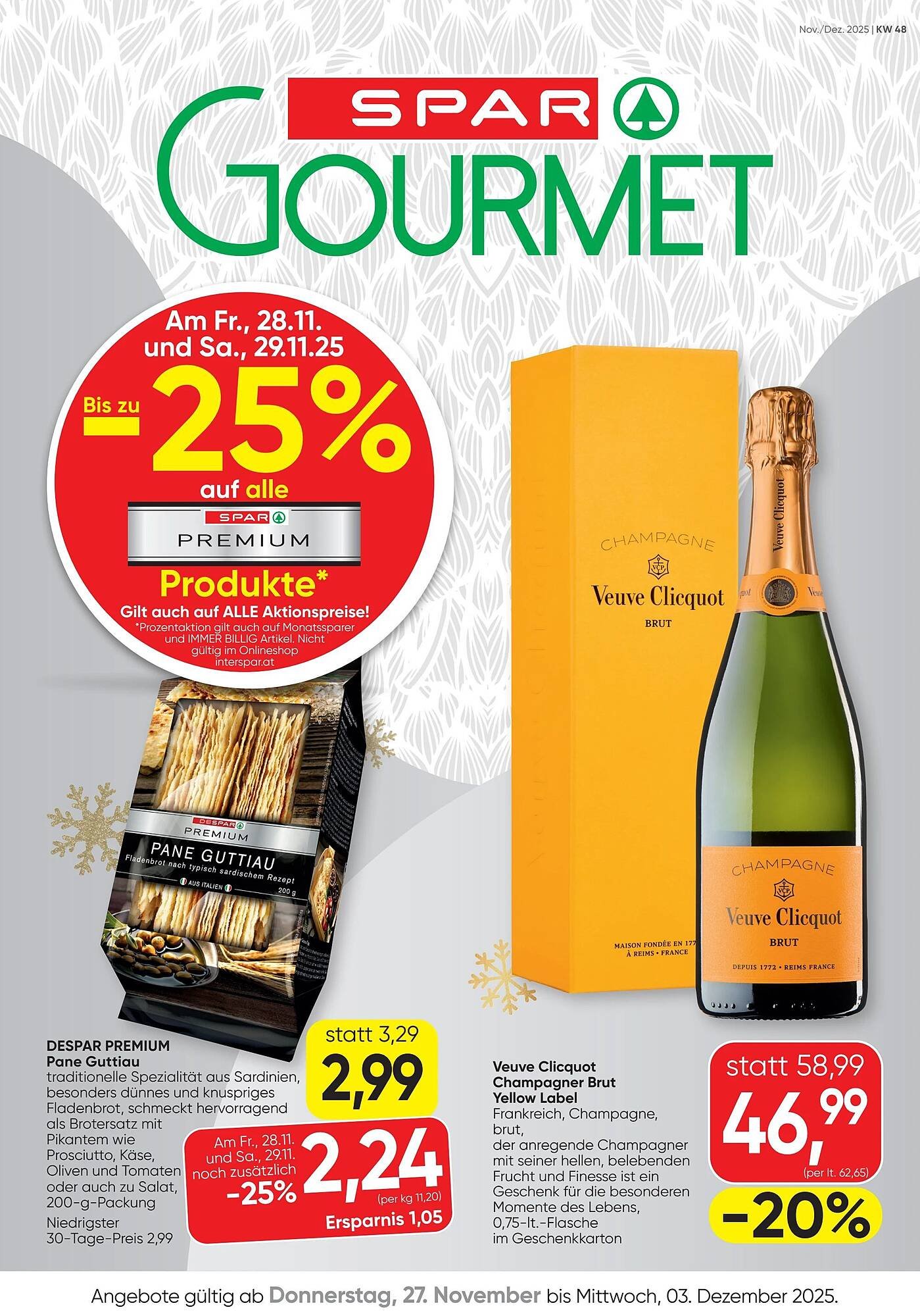 SPAR Gourmet Flugblatt