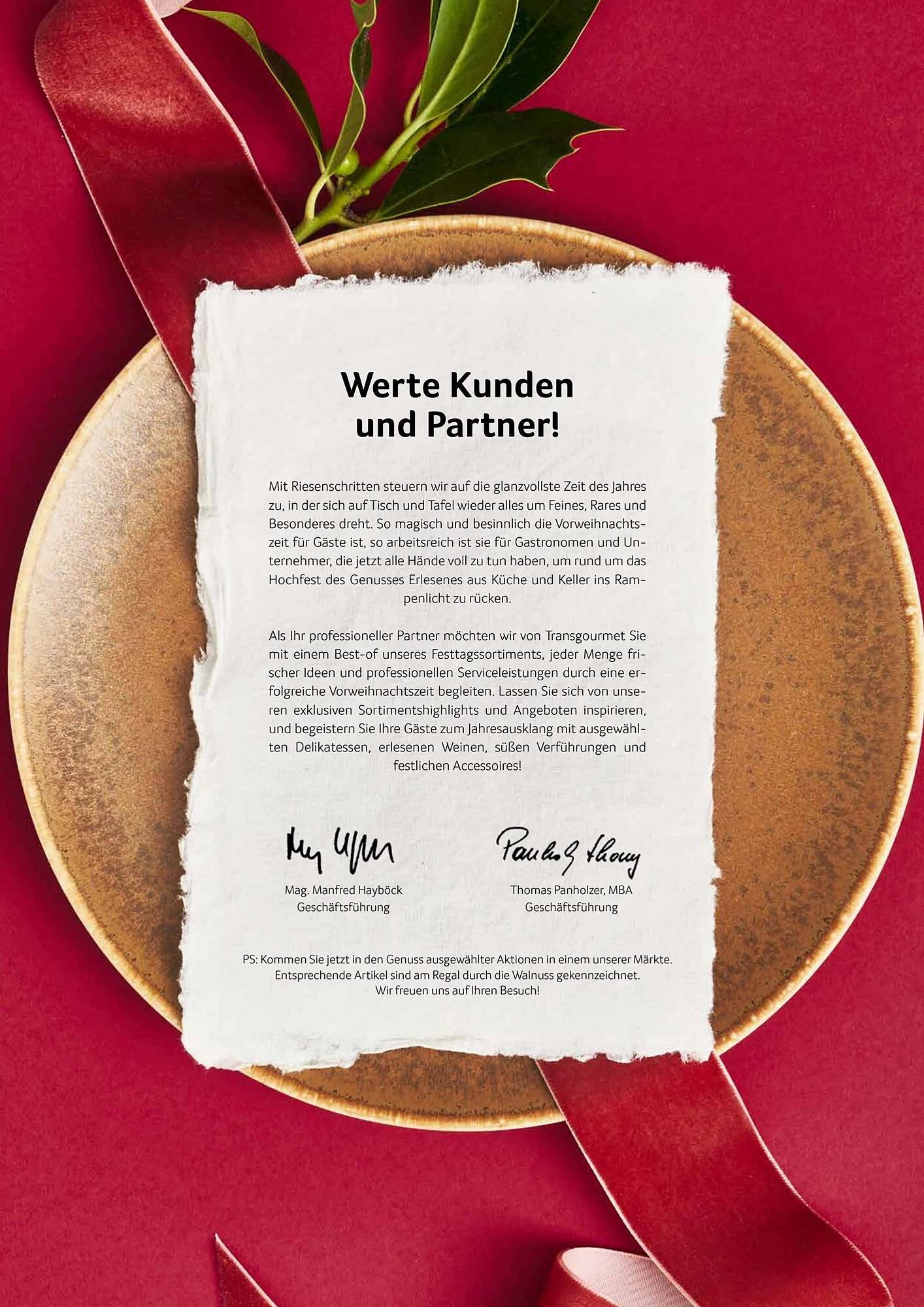 Transgourmet Flugblatt