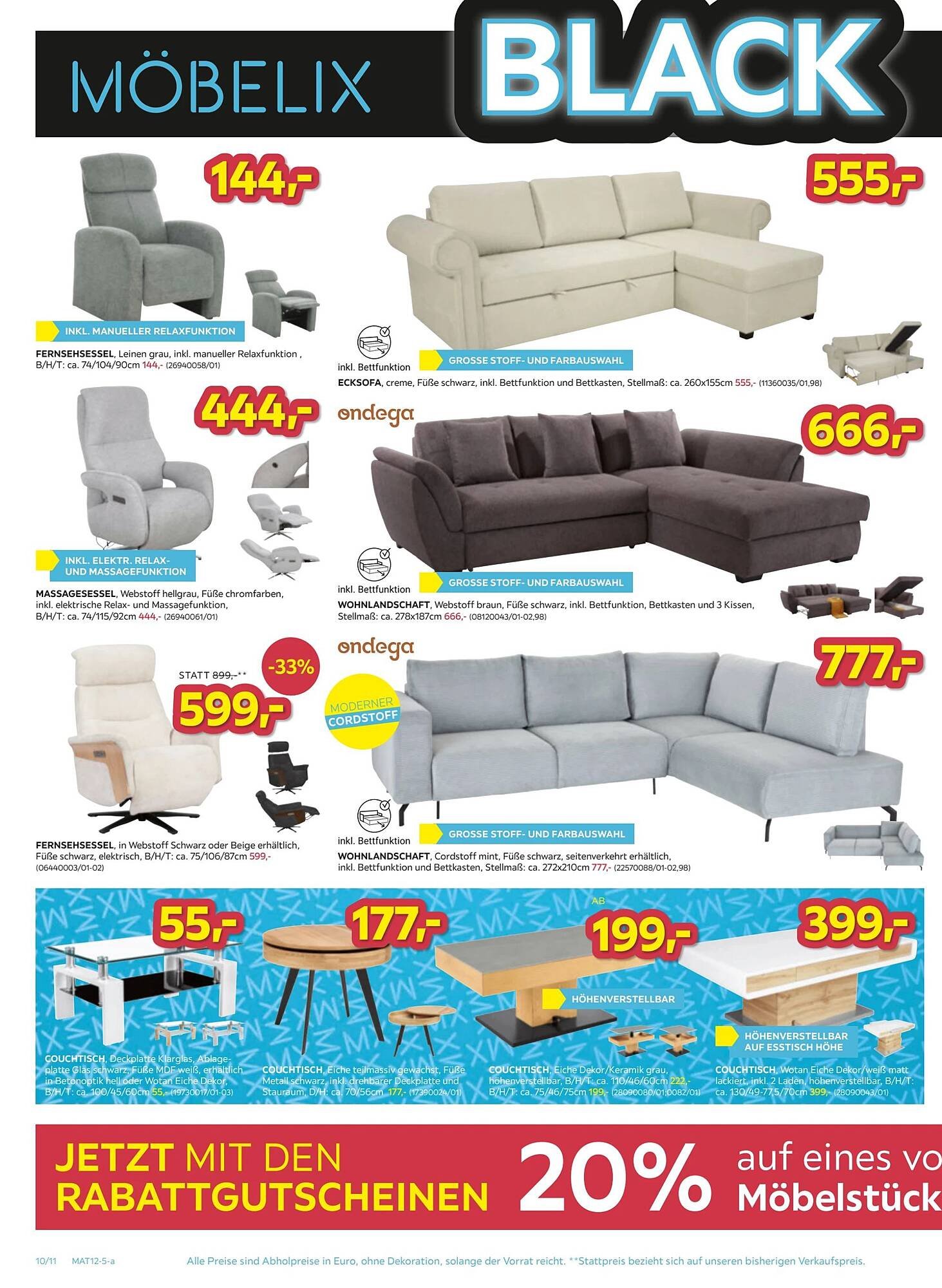 Möbelix Prospekt