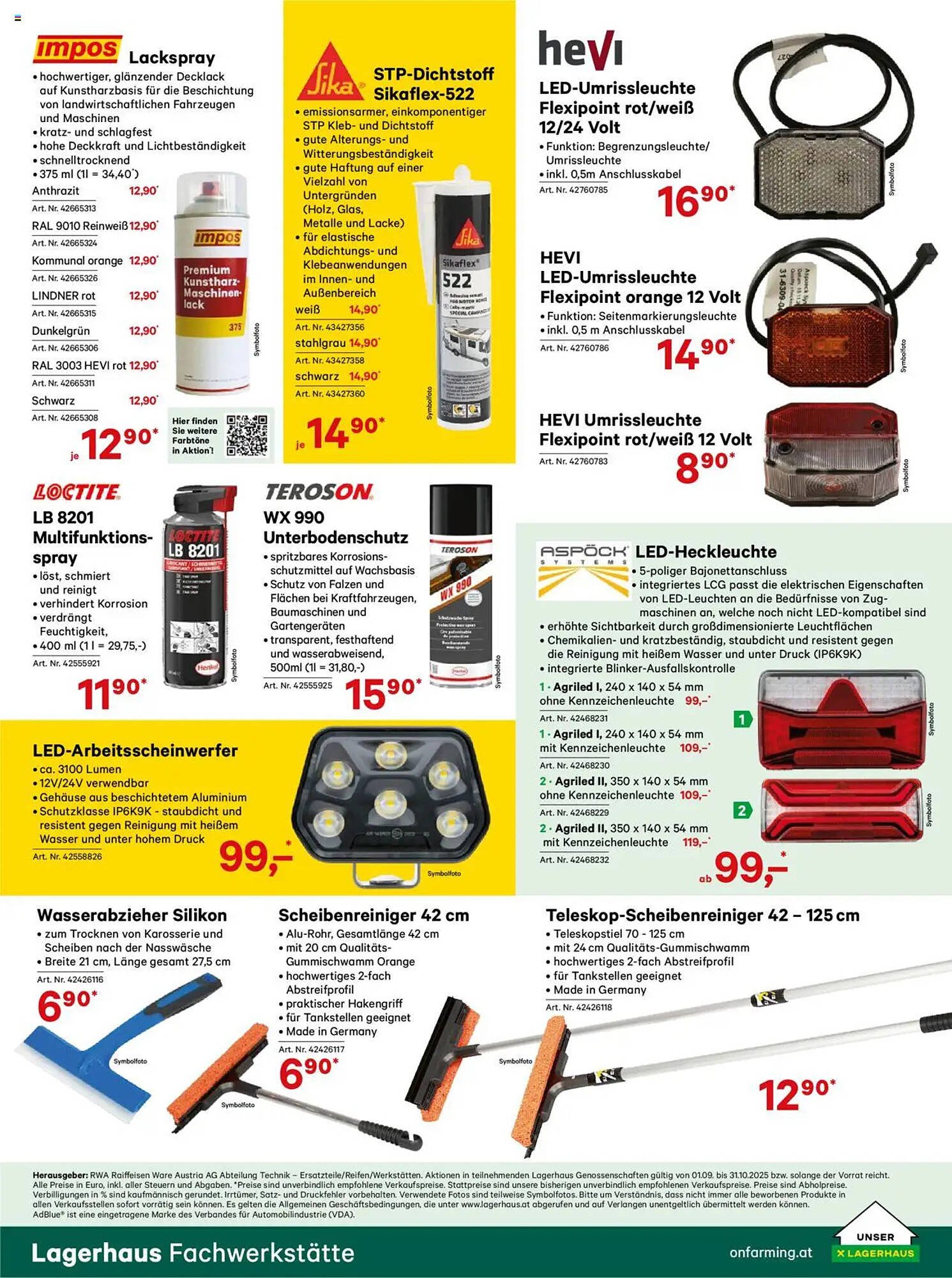 Lagerhaus Flugblatt (2025-09-01 - 2025-10-31)