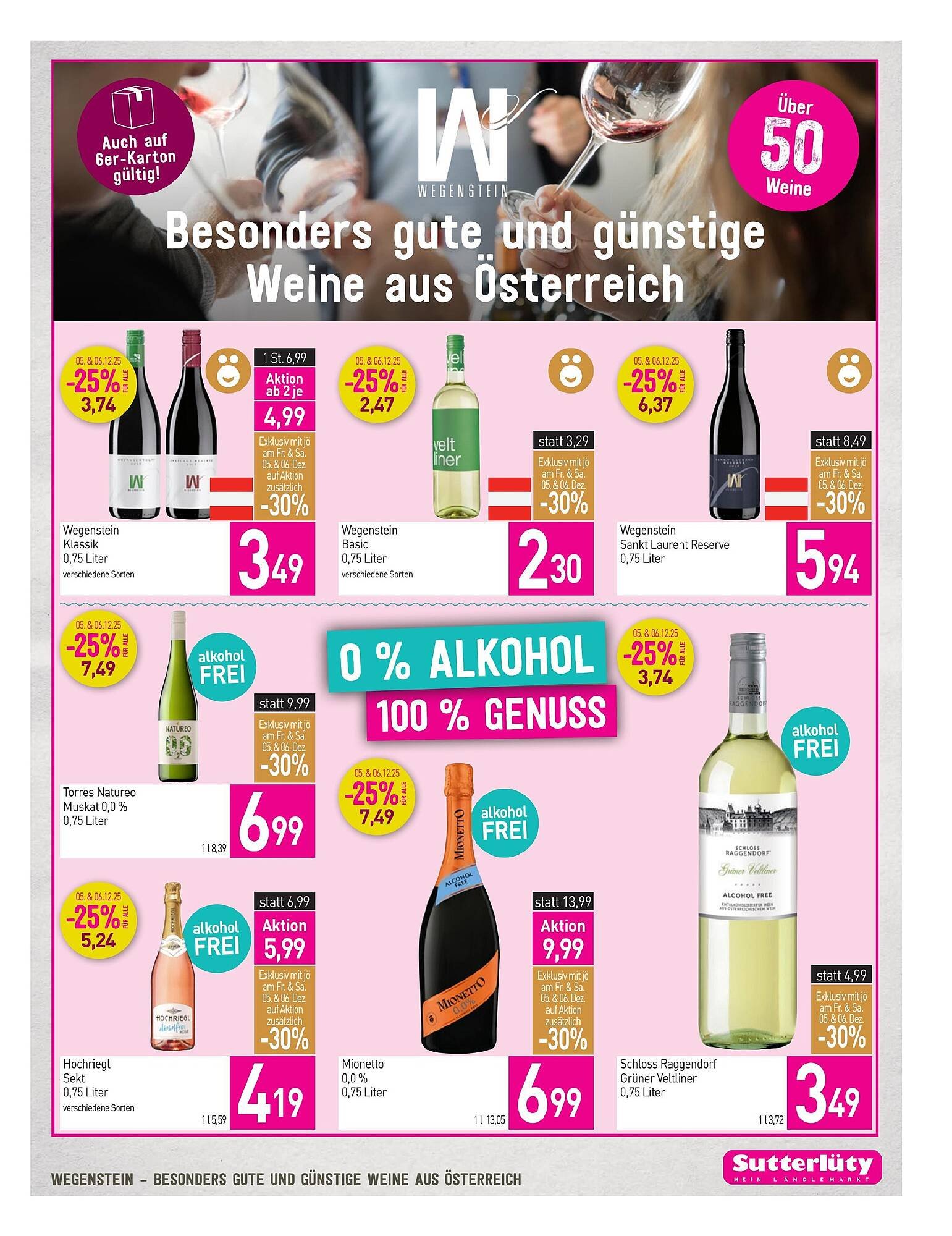 Sutterlüty Flugblatt